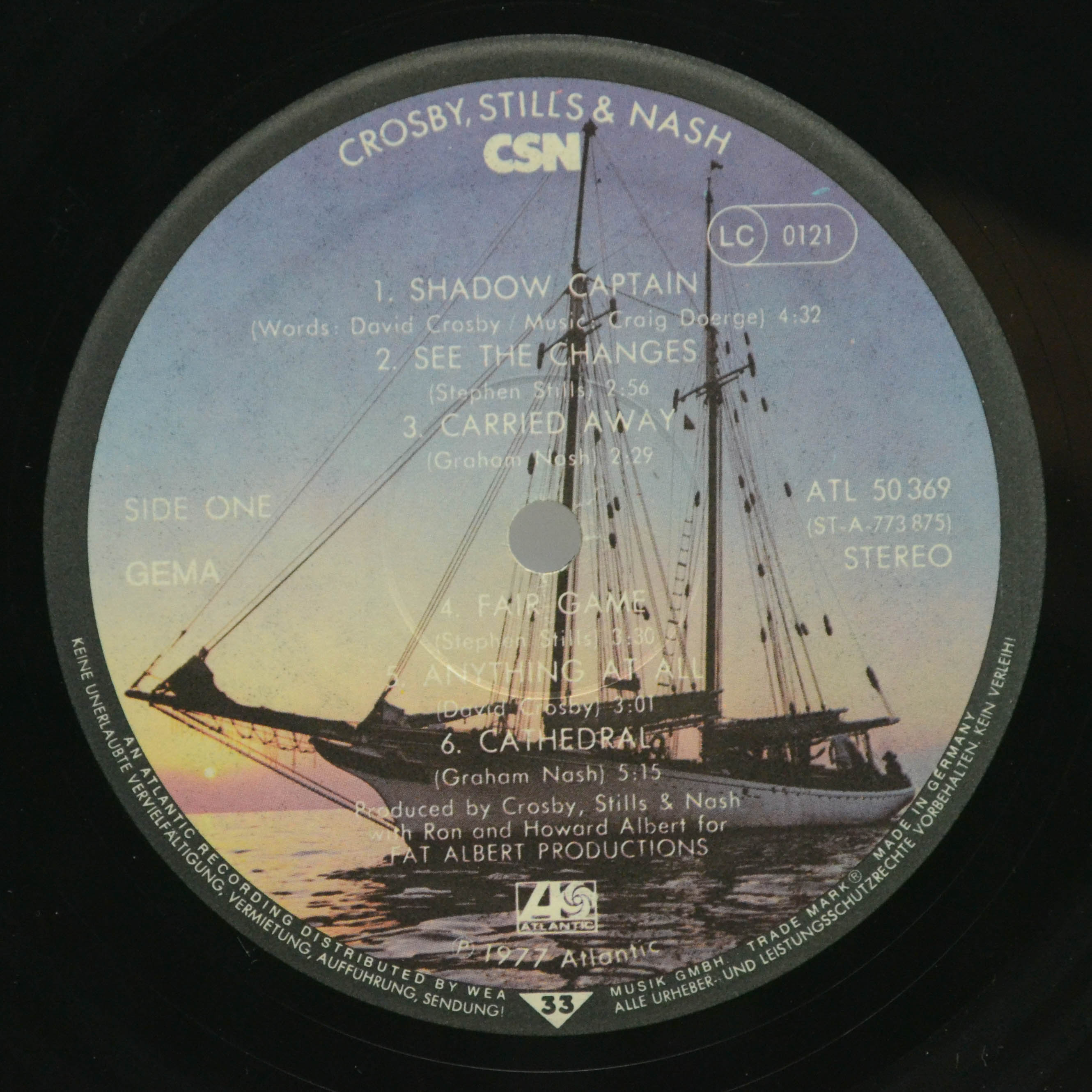 Crosby, Stills & Nash — CSN, 1977