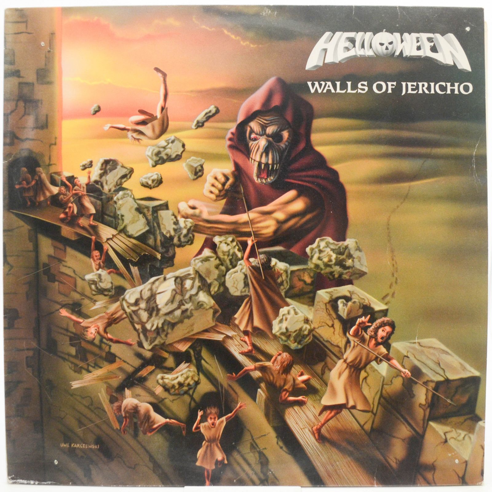 Helloween — Walls Of Jericho (1-st, Germany), 1986