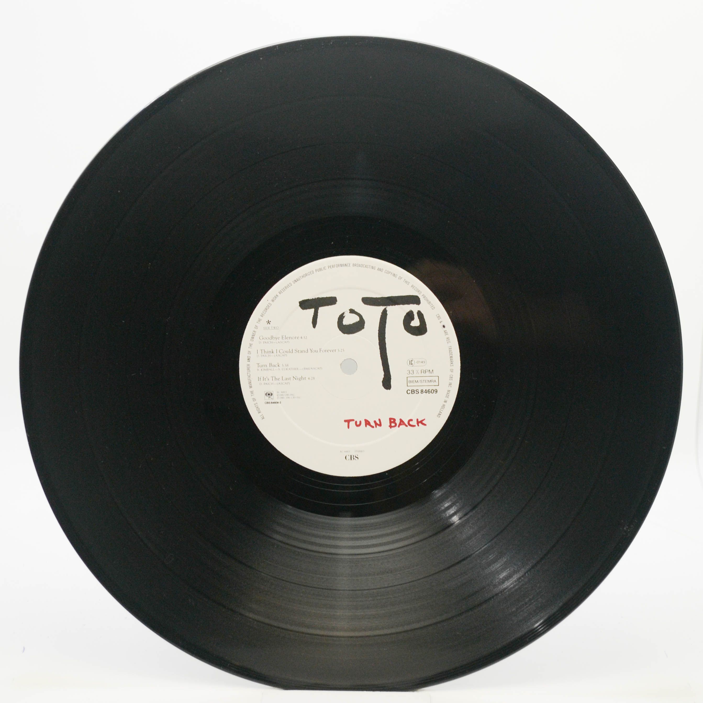 Toto — Turn Back, 1981