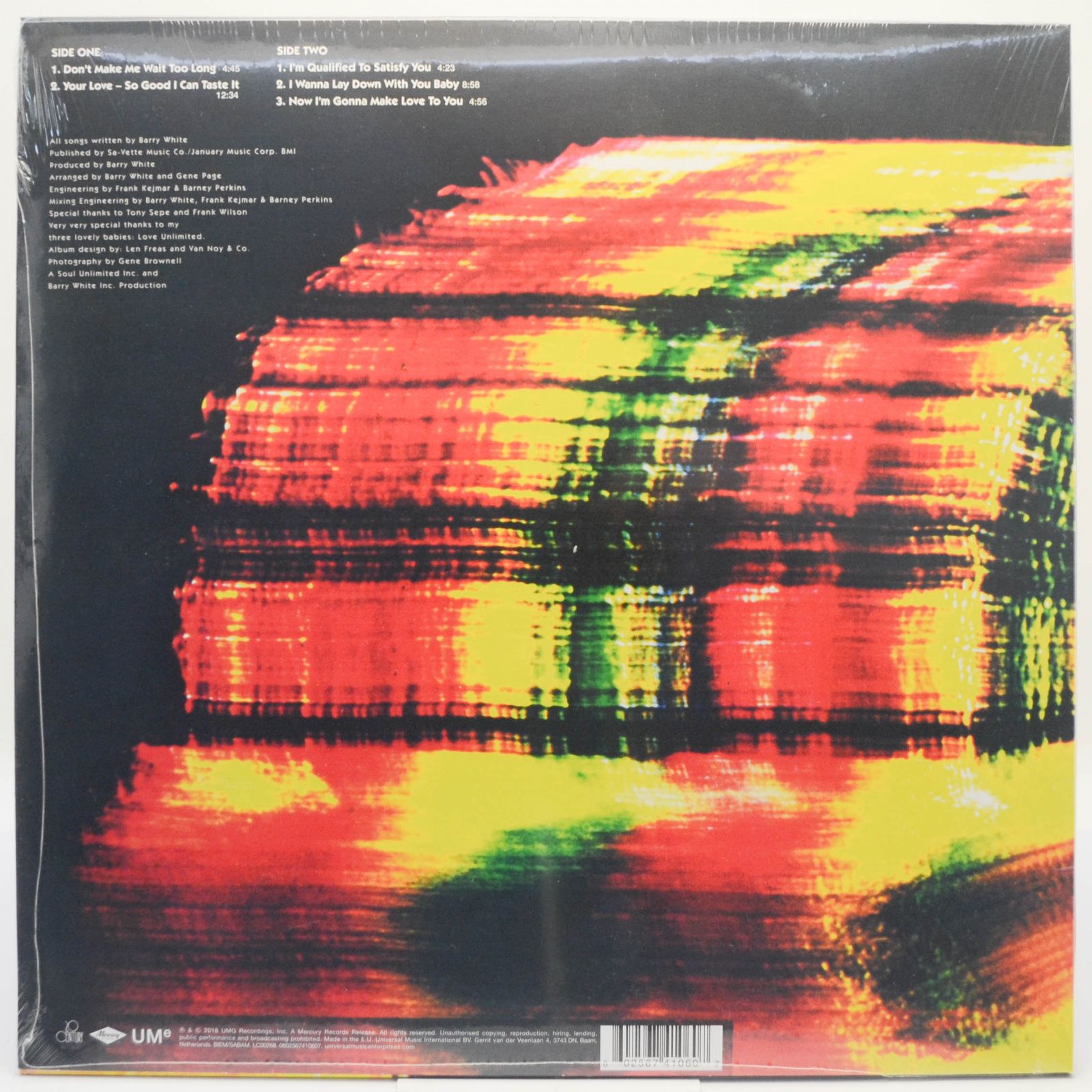 Barry White — Is This Whatcha Wont?, 2018