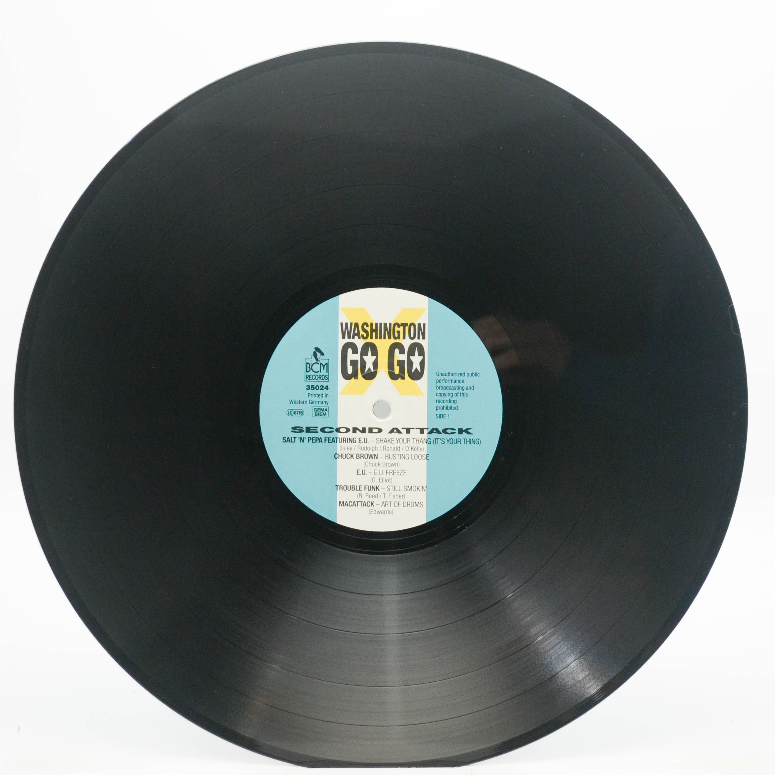 Various — Washington Go Go Sound Attack (2LP), 1988