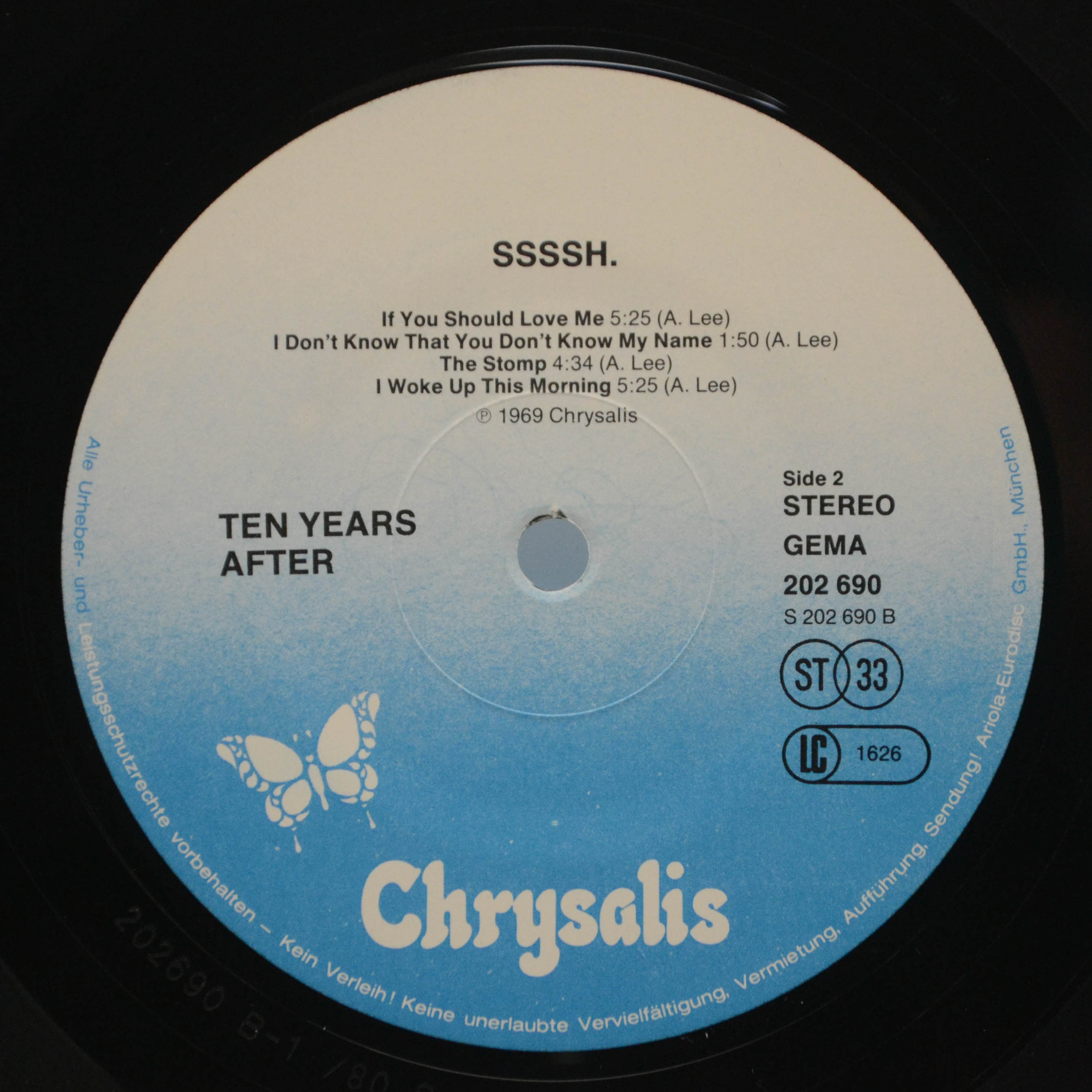 Ten Years After — Ssssh., 1969