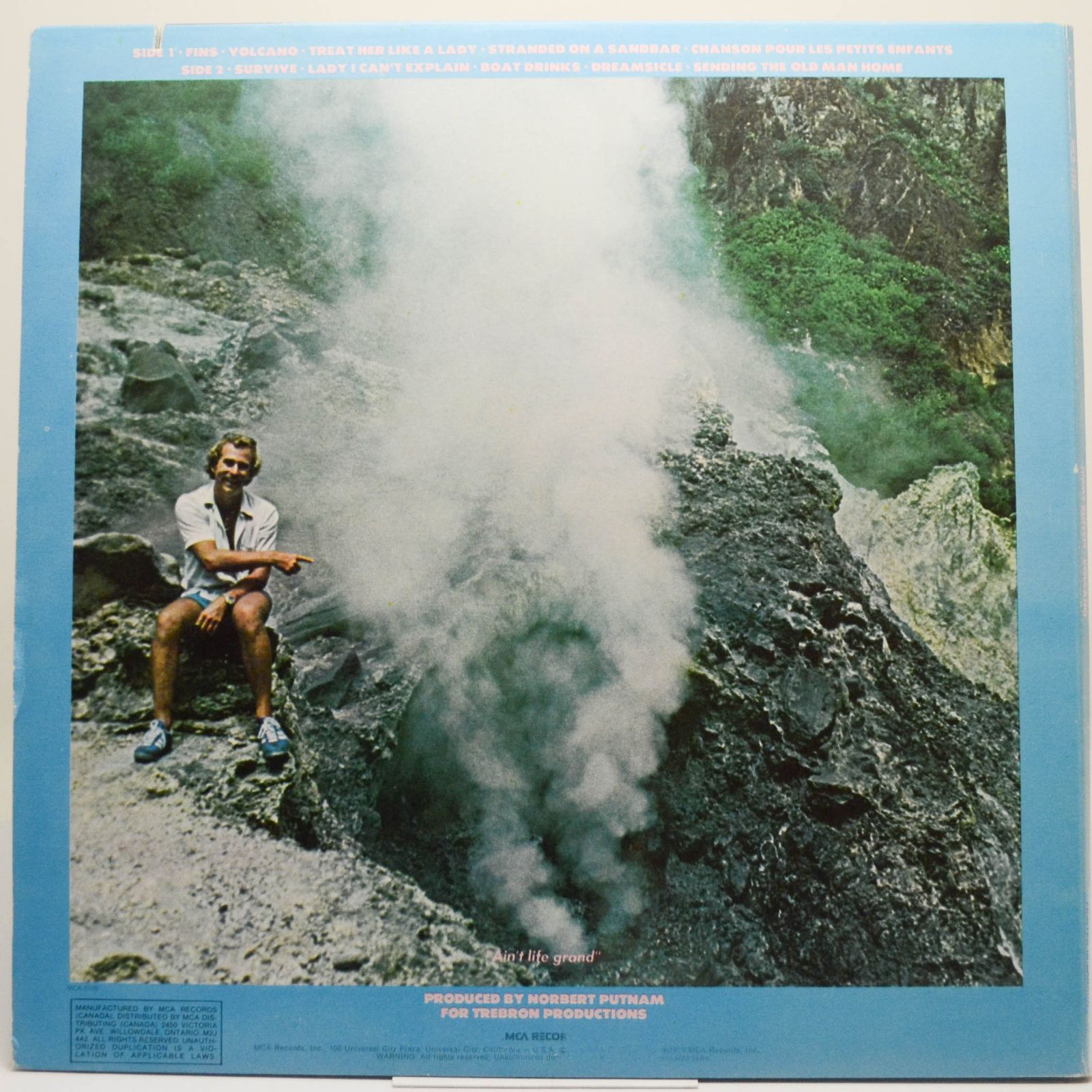 Виниловая пластинка Jimmy Buffett — Volcano, 1979