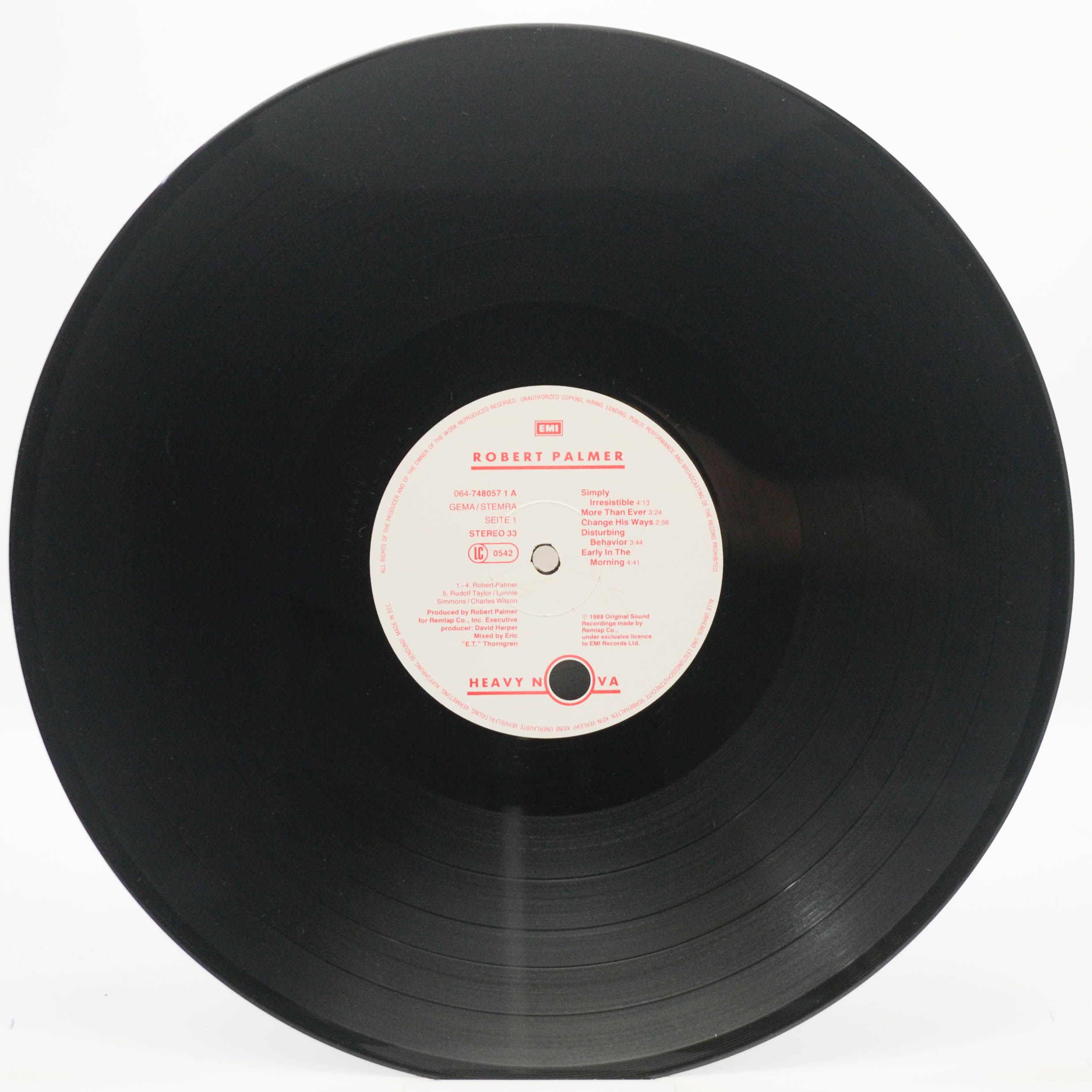 Robert Palmer — Heavy Nova, 1988