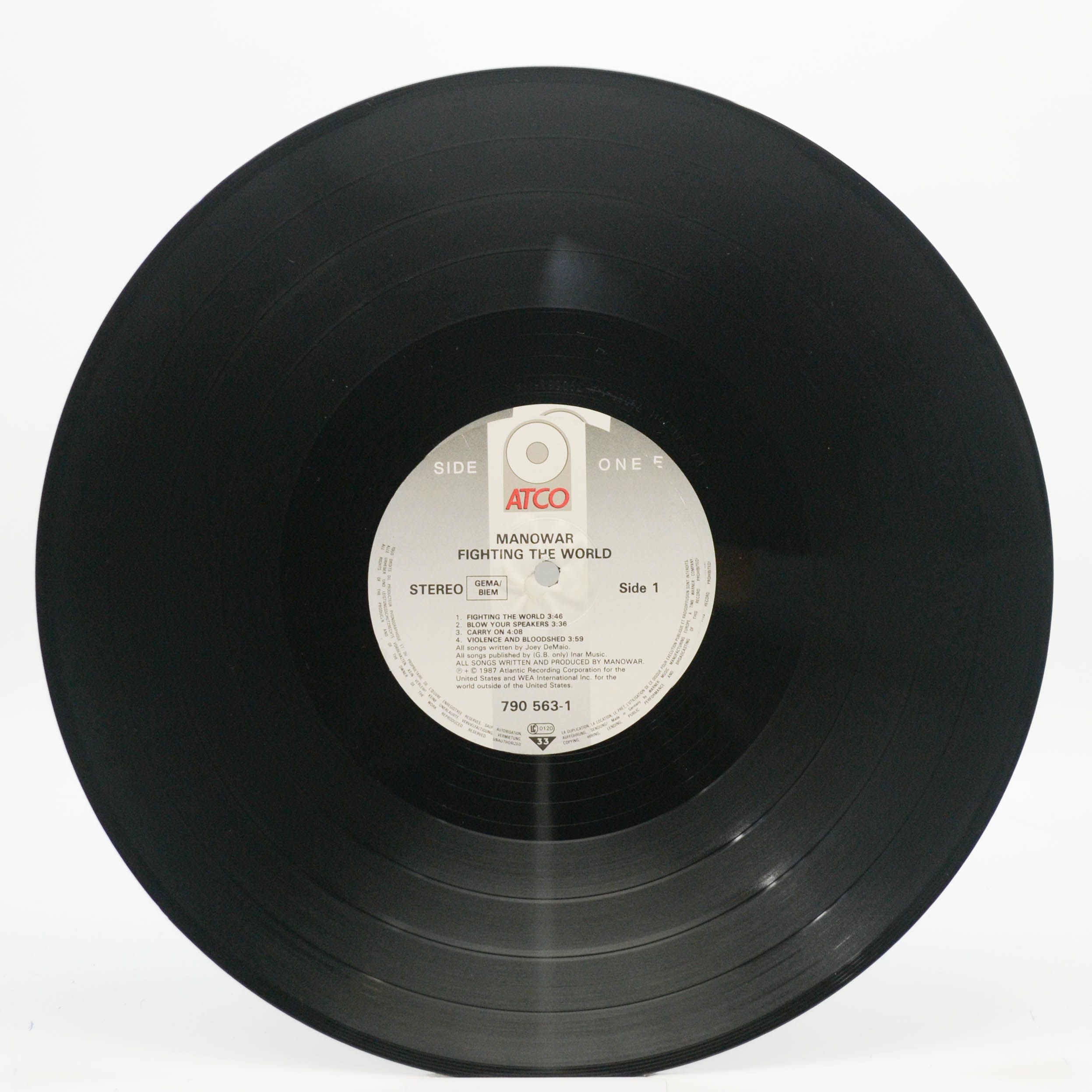 Manowar — Fighting The World, 1987