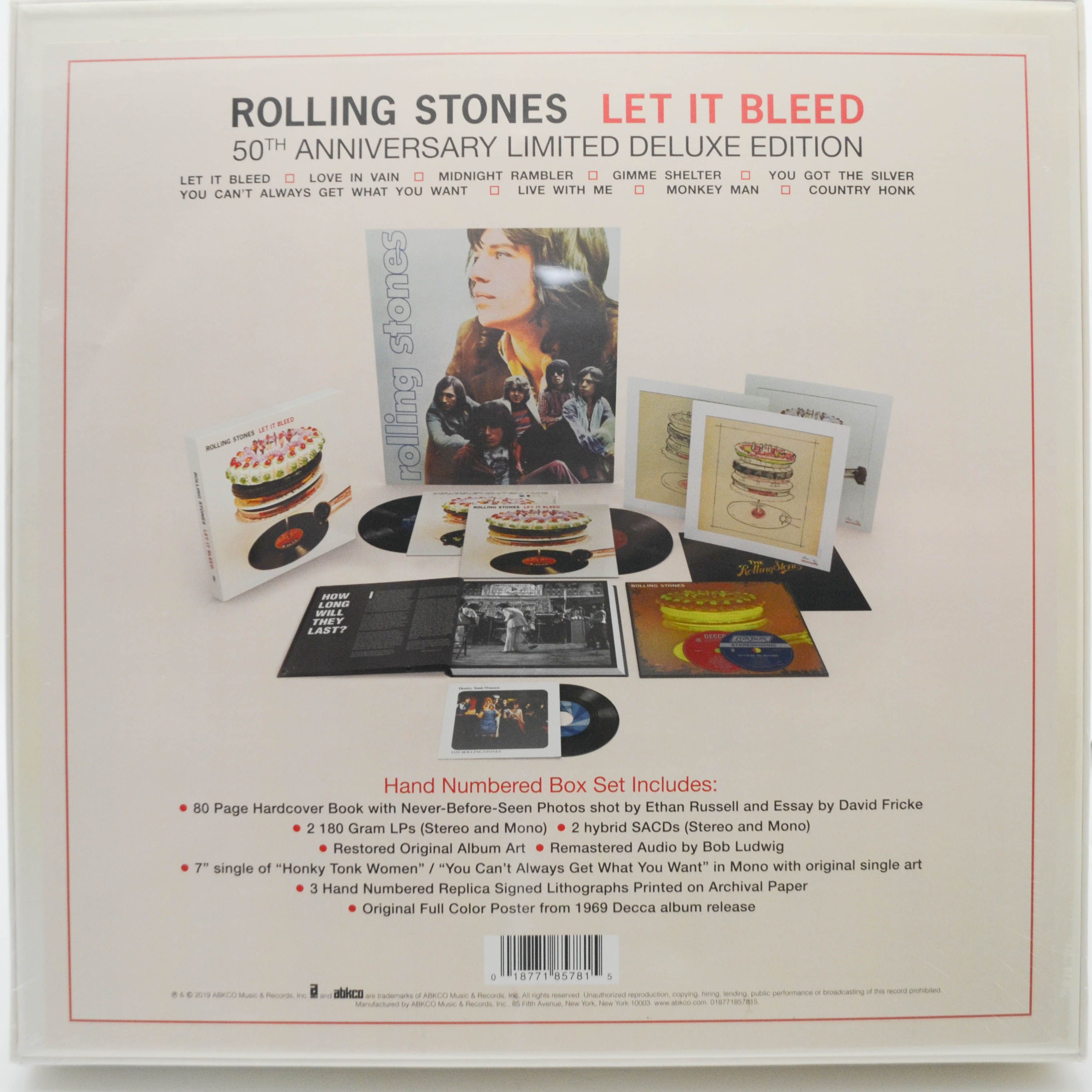 Rolling Stones — Let It Bleed (Box-Set, 2LP+7"+2CD-SCAD), 1969
