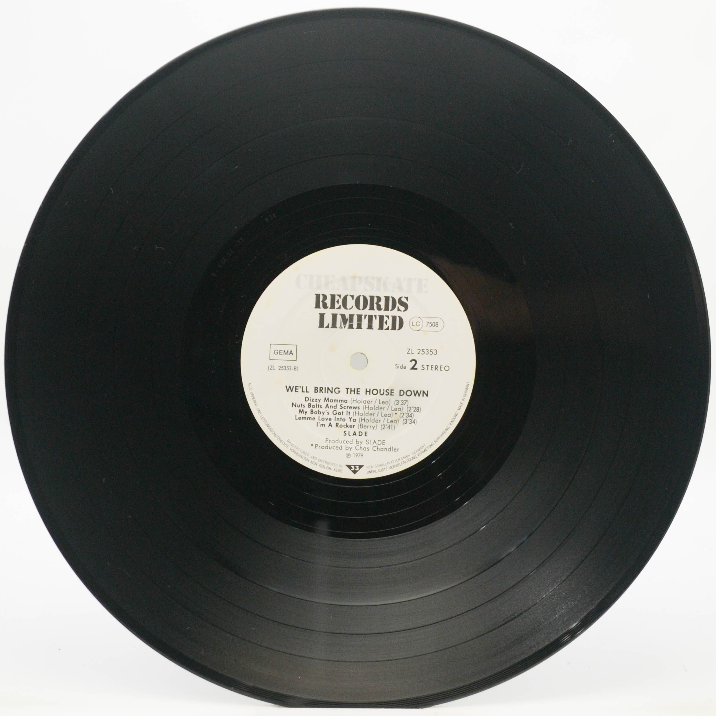 Slade — We'll Bring The House Down, 1981