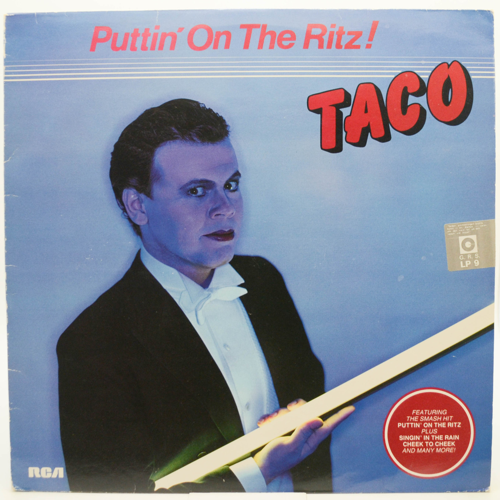 Виниловая пластинка Taco — Puttin' On The Ritz!, 1982