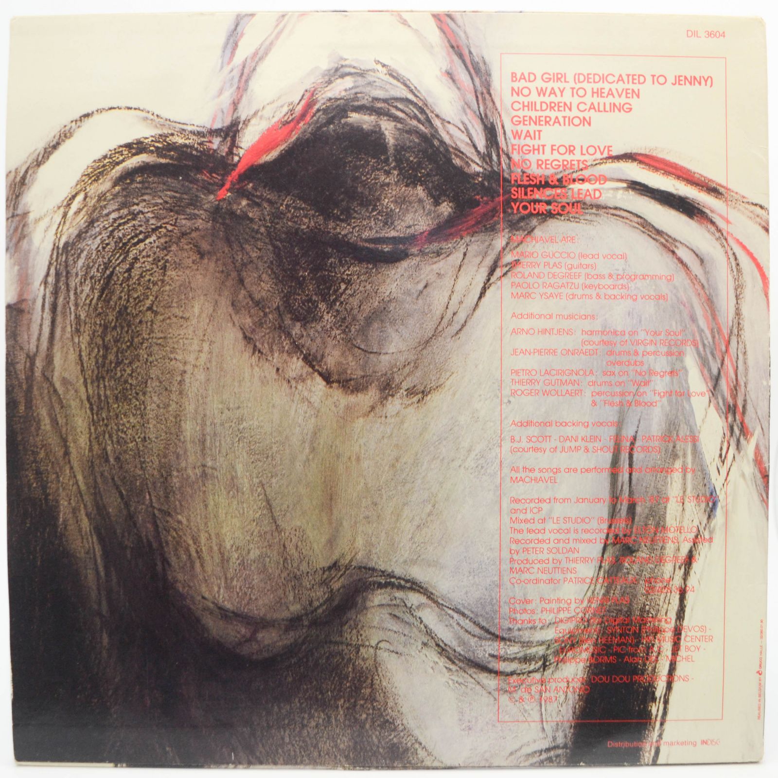 Виниловая пластинка Machiavel — The Cry Of Pleasure, 1987