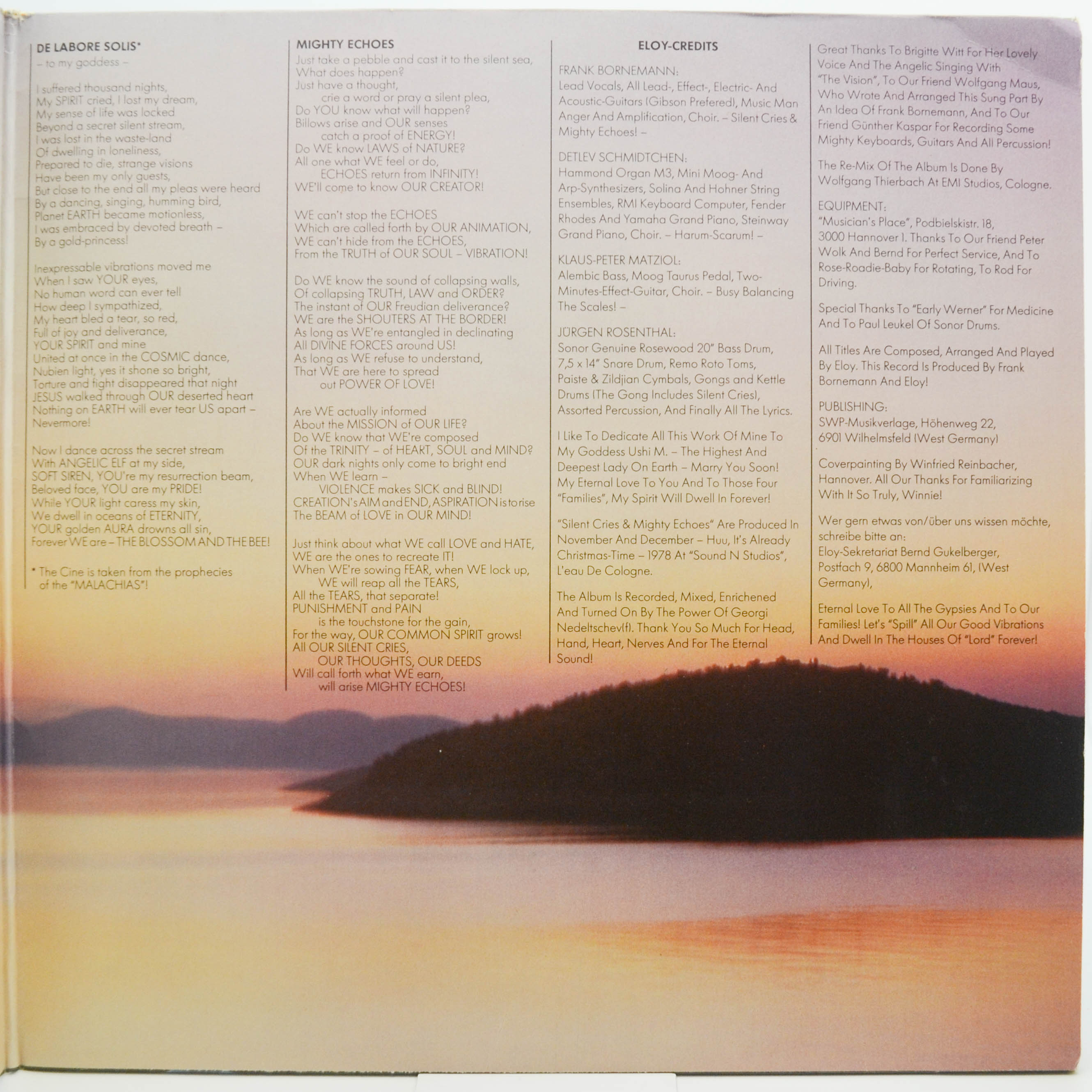 Eloy — Silent Cries And Mighty Echoes, 1979