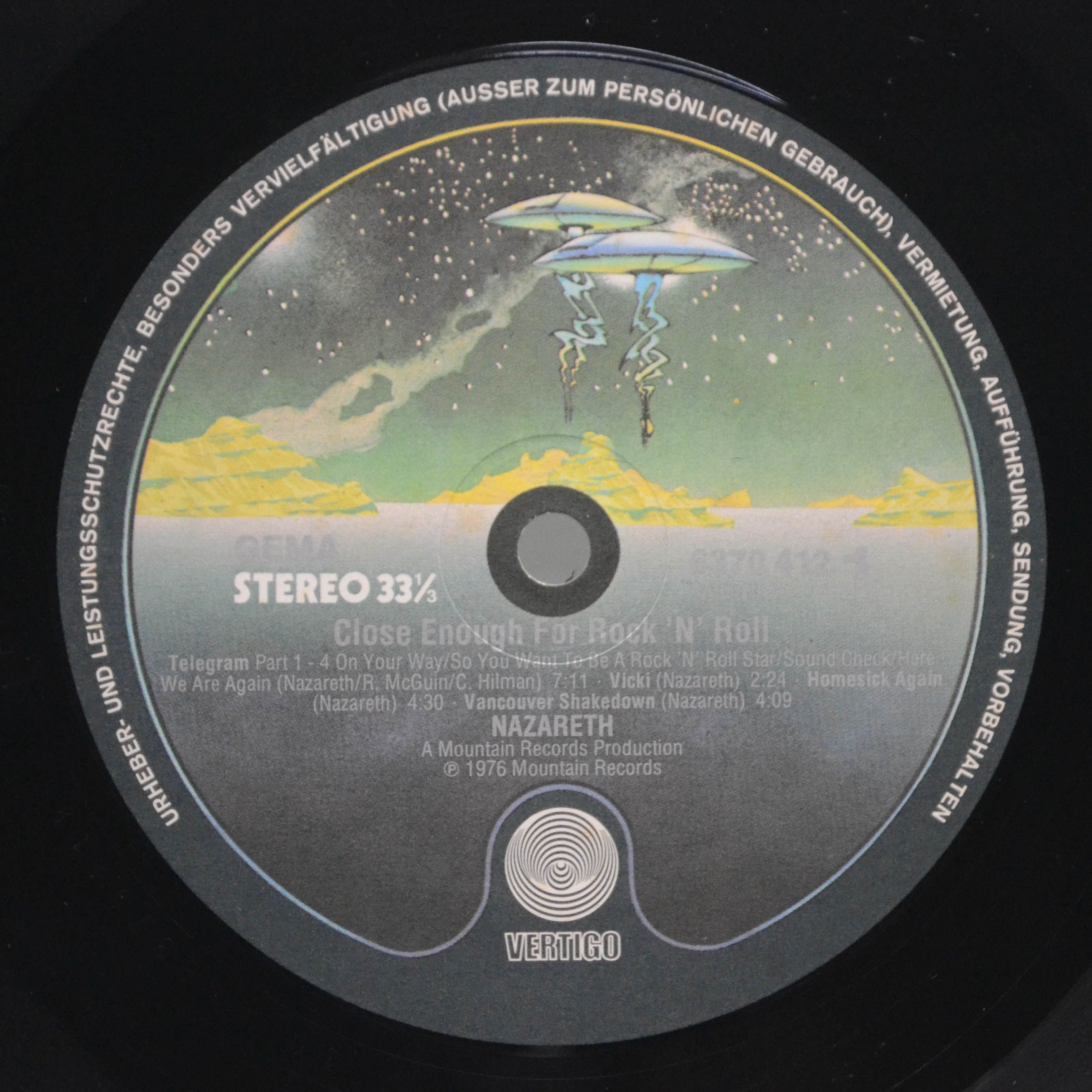 Nazareth — Close Enough For Rock 'N' Roll, 1976