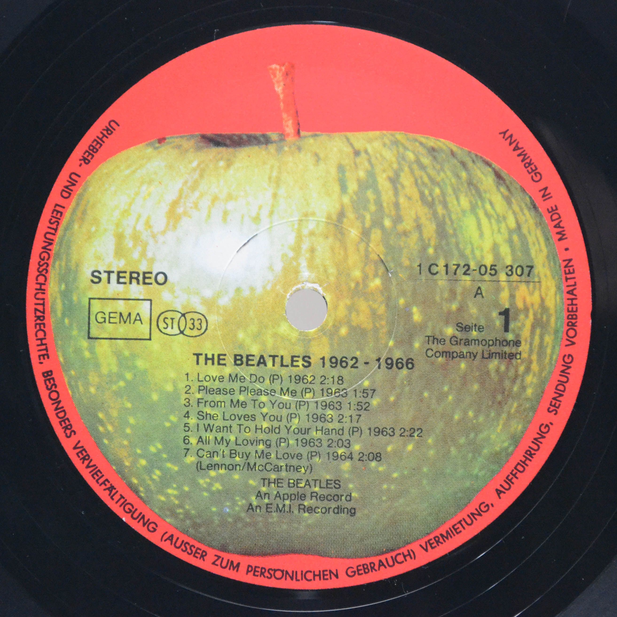 Beatles — 1962-1966 (2LP), 1973