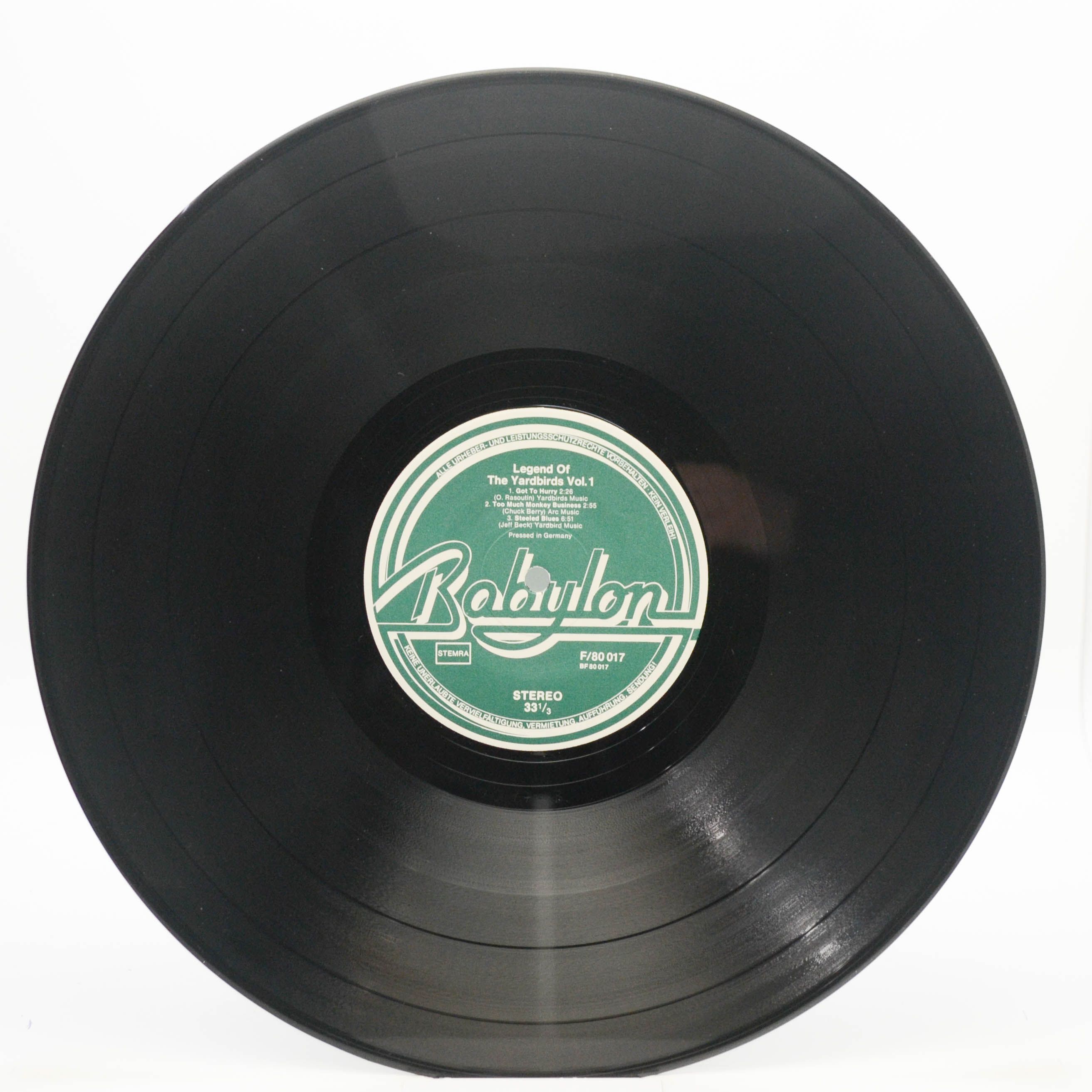 Виниловая пластинка Yardbirds — Legend Of The Yardbirds Vol. 1, 1974