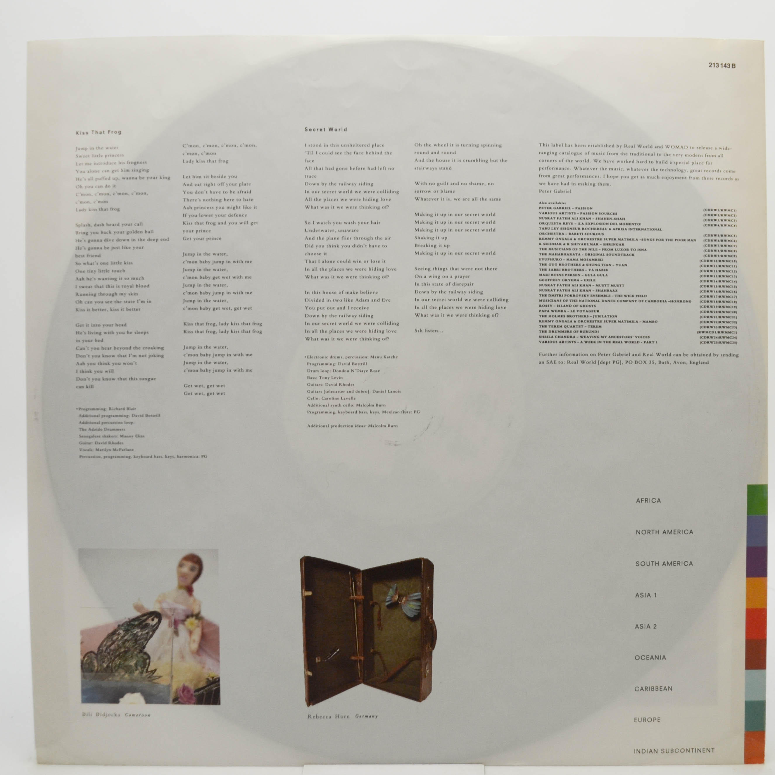 Peter Gabriel — Us (2LP), 1992