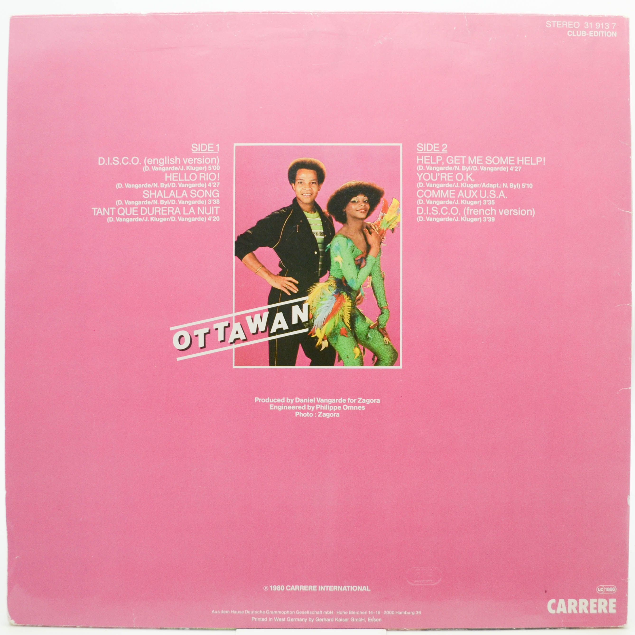 Виниловая пластинка Ottawan — D.I.S.C.O., 1980