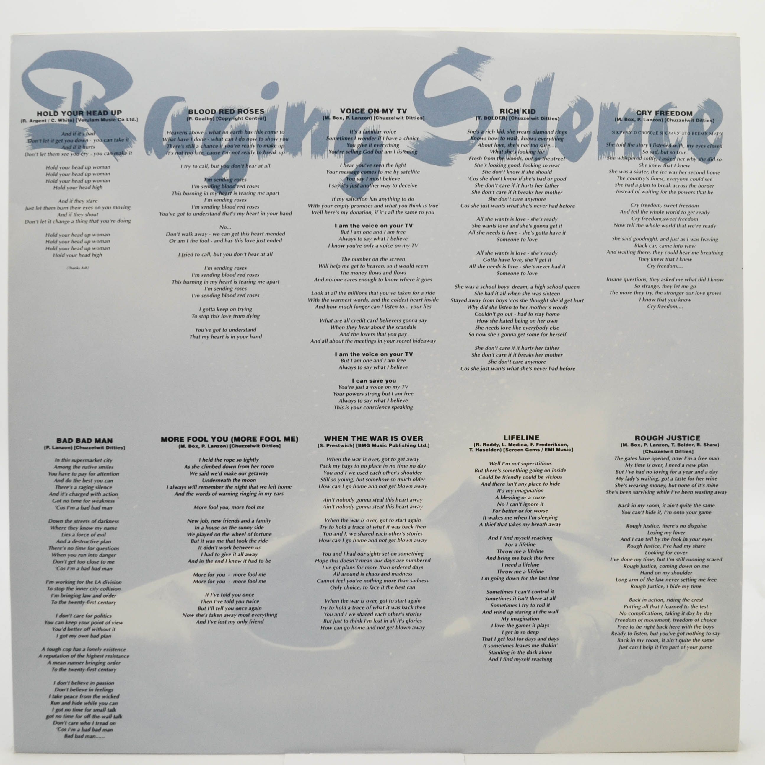 Uriah Heep — Raging Silence, 1989