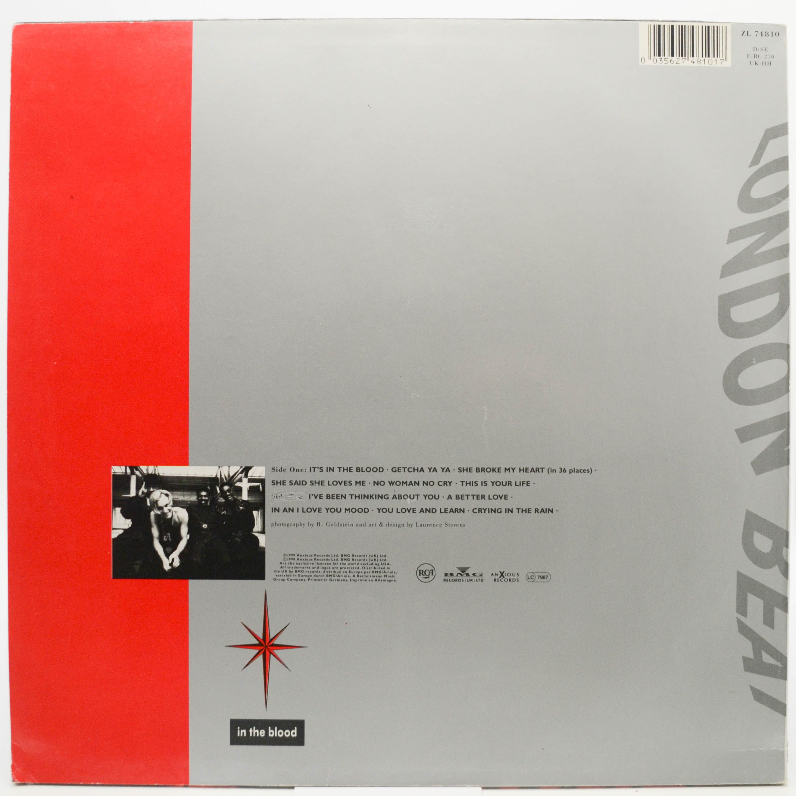 Виниловая пластинка Londonbeat — In The Blood, 1990