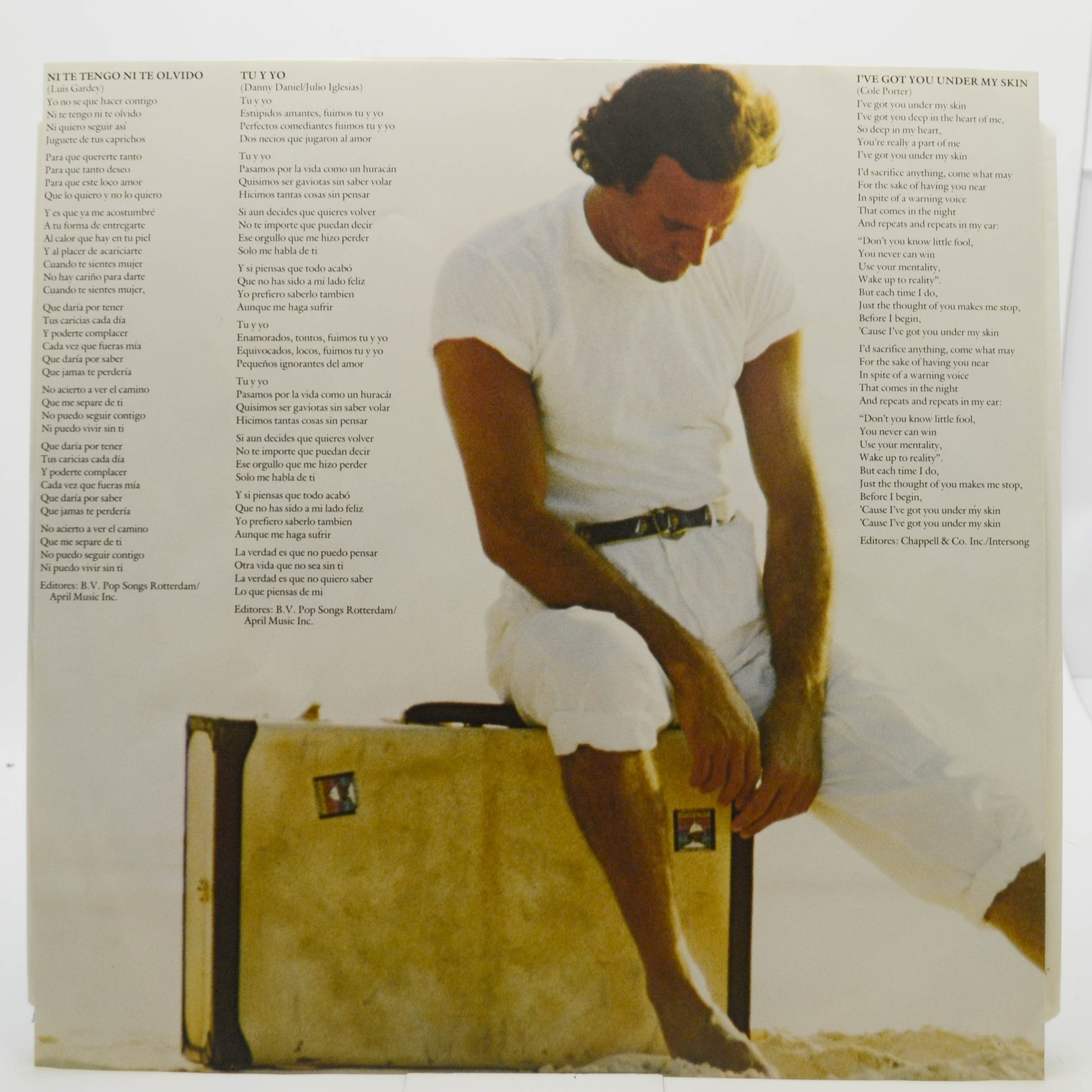 Виниловая пластинка Julio Iglesias — Libra, 1985
