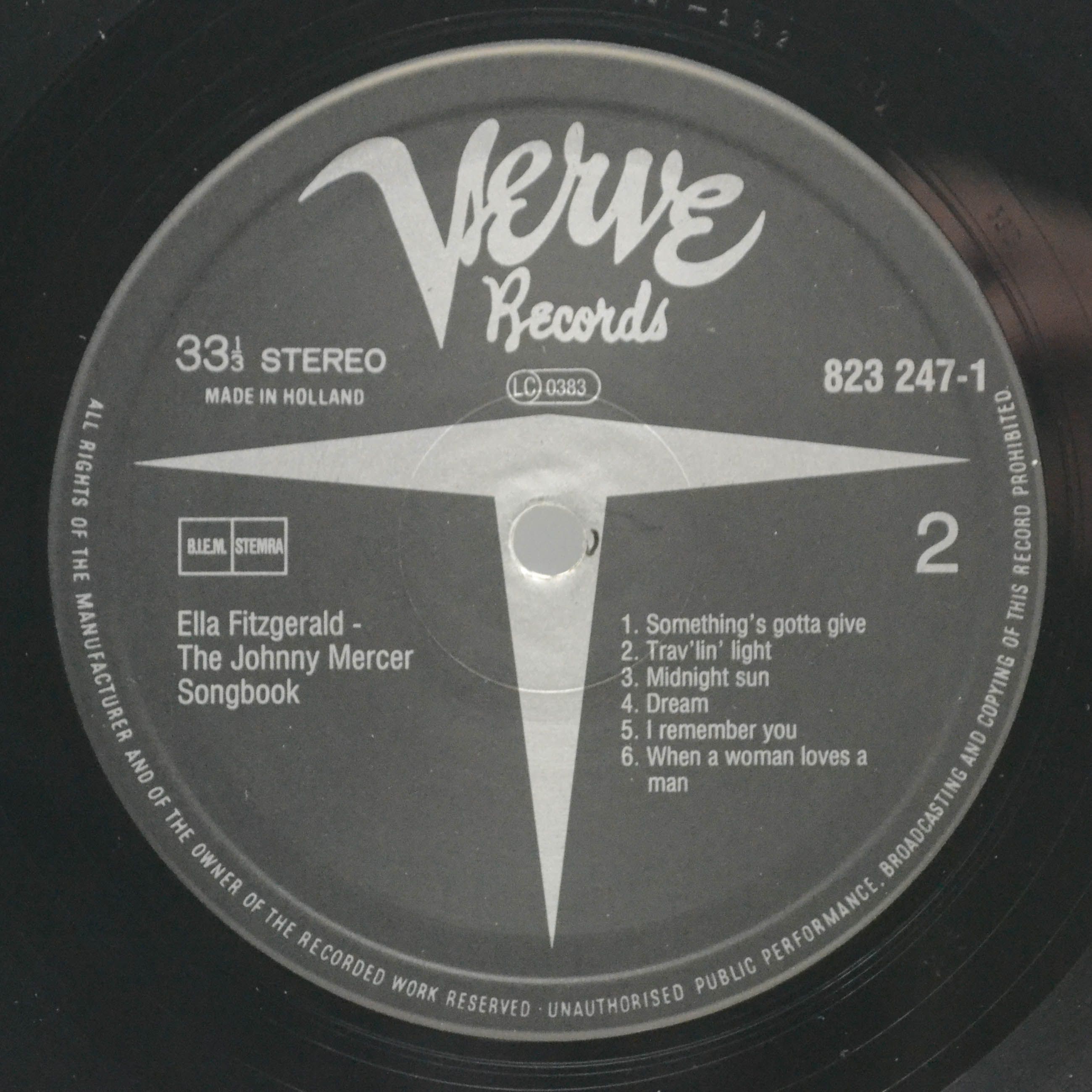 Ella Fitzgerald — The Johnny Mercer Song Book, 1984