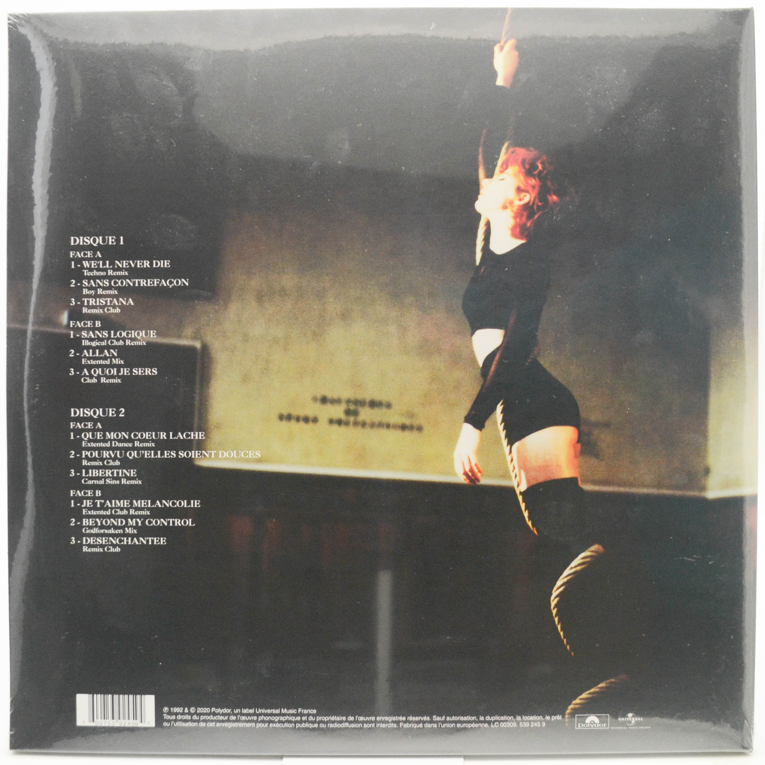 Mylene Farmer — Dance Remixes (2LP, France), 1992