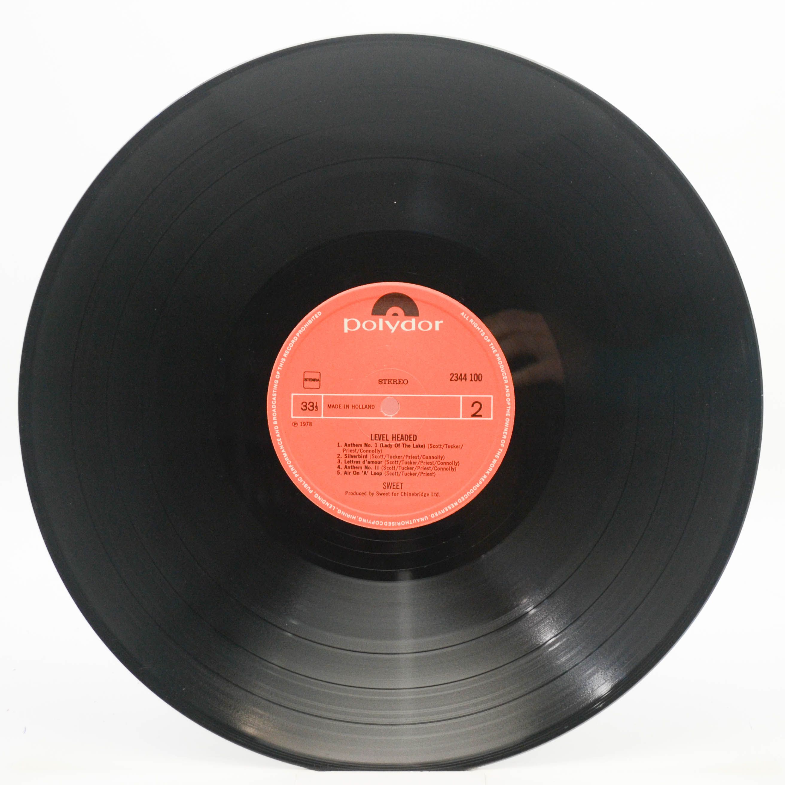 Sweet — Level Headed, 1978