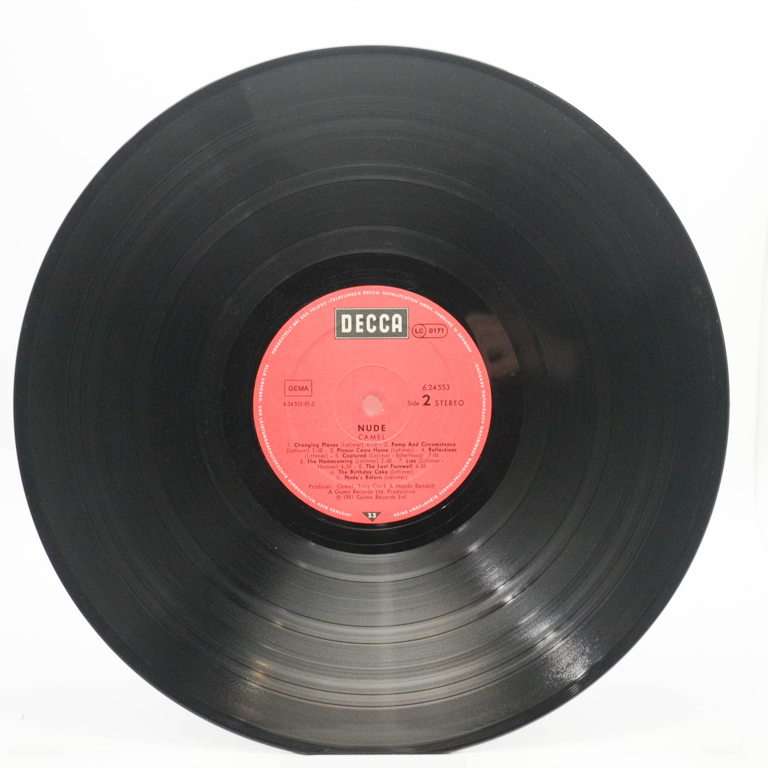 Camel — Nude, 1981