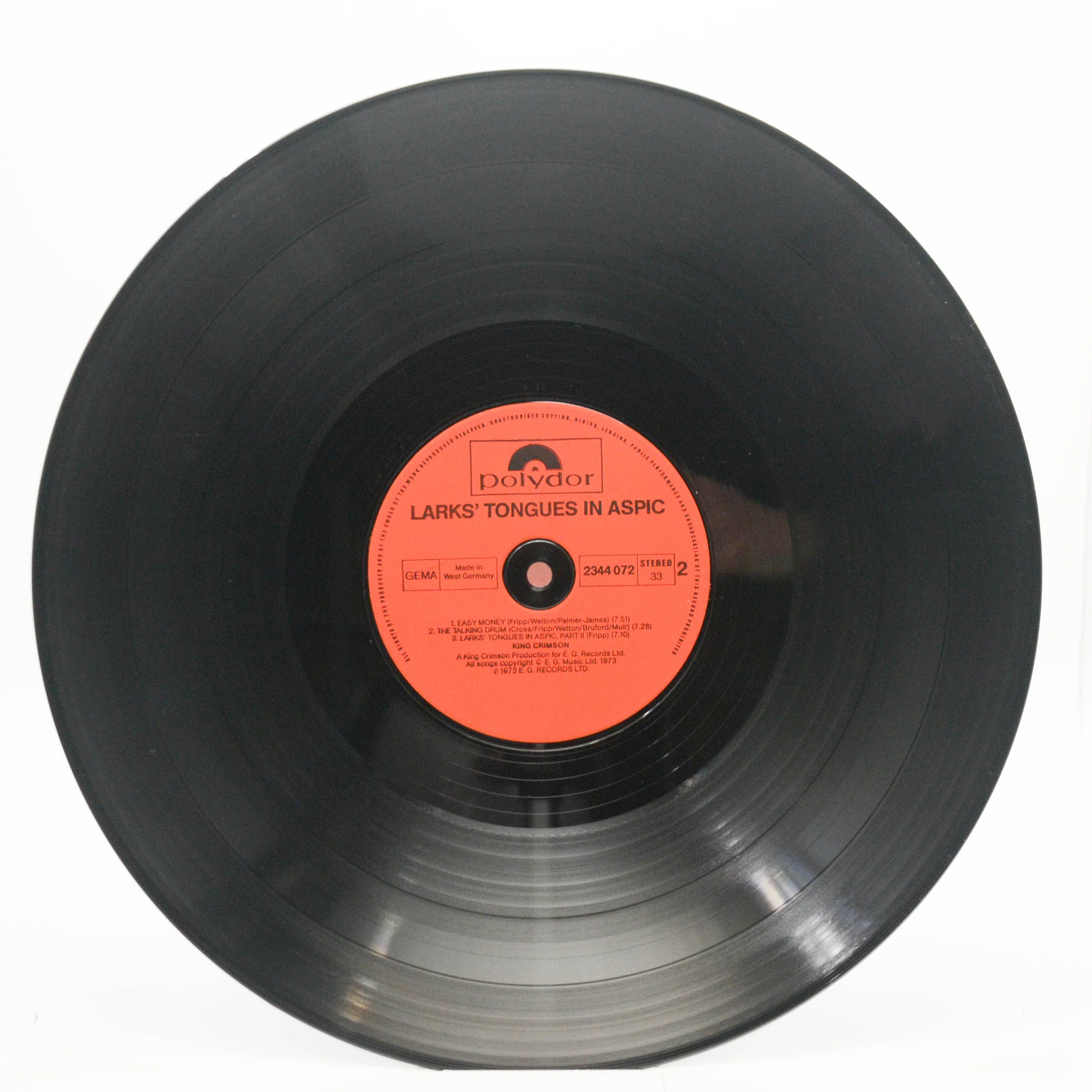 King Crimson — Larks' Tongues In Aspic, 1973