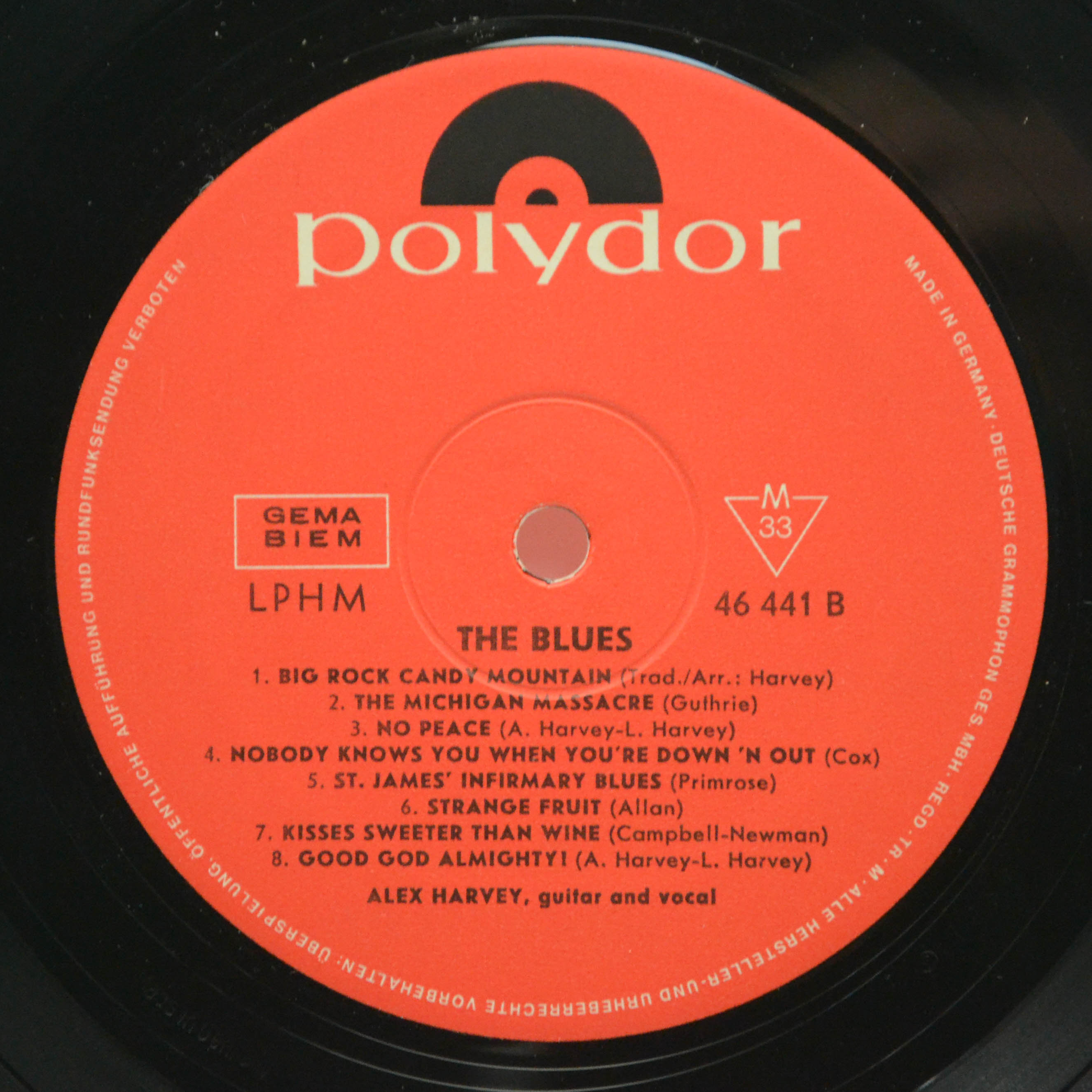 Alex Harvey — The Blues, 1964