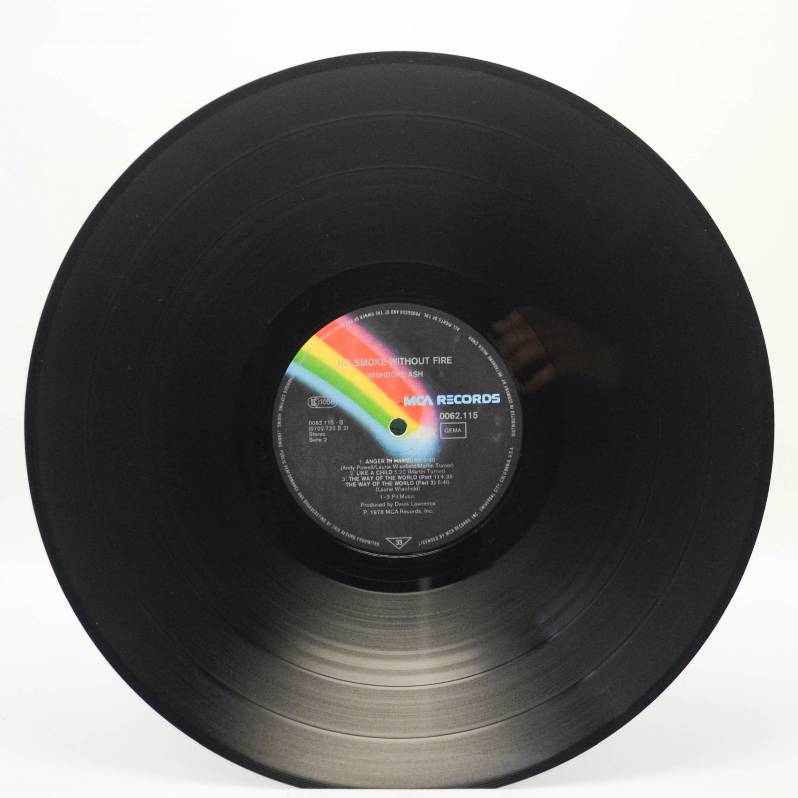 Виниловая пластинка Wishbone Ash — No Smoke Without Fire, 1978
