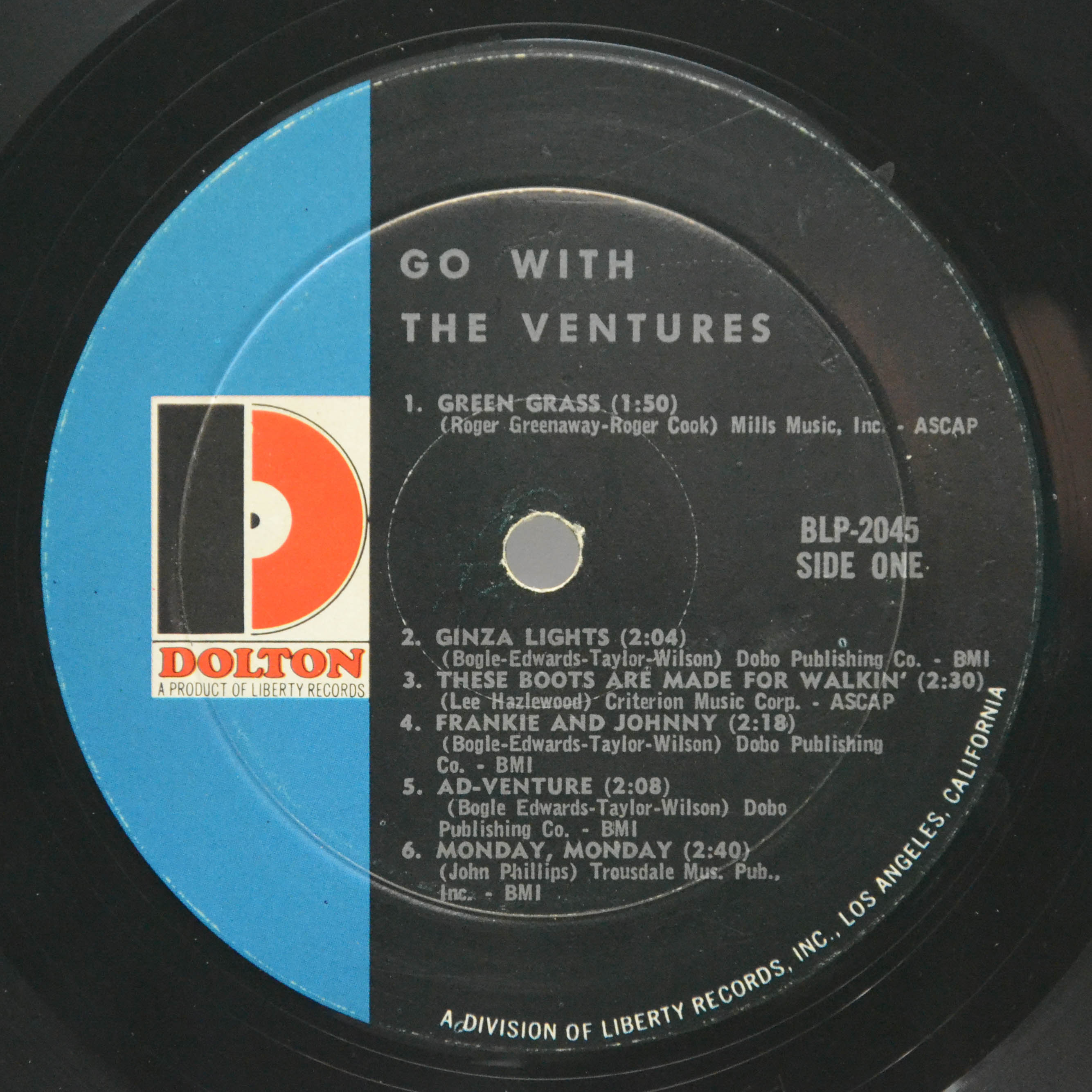 Виниловая пластинка Ventures — Go With The Ventures, 1966