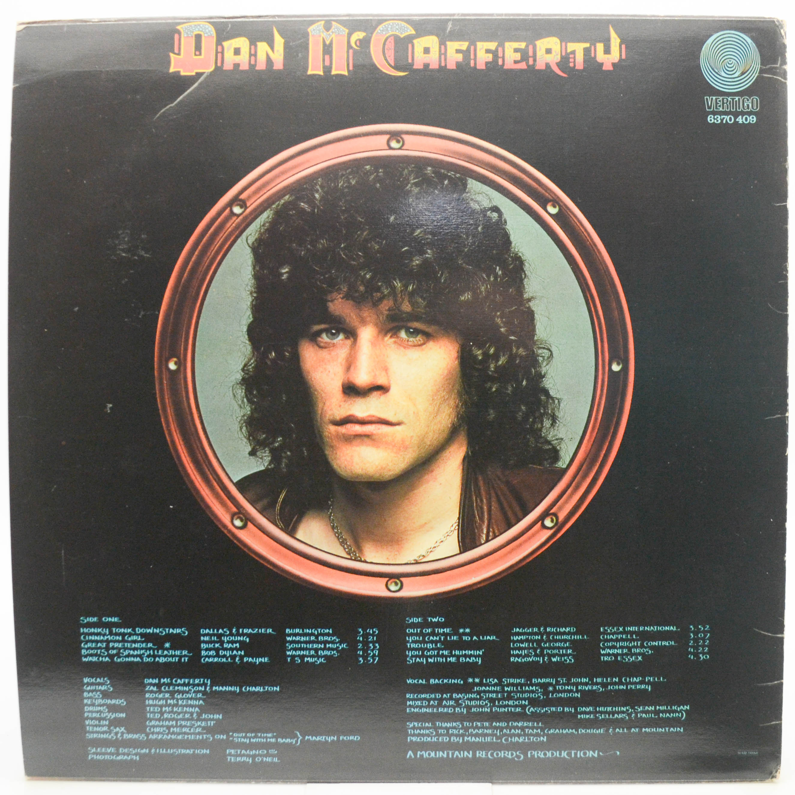 Dan McCafferty — Dan McCafferty, 1975