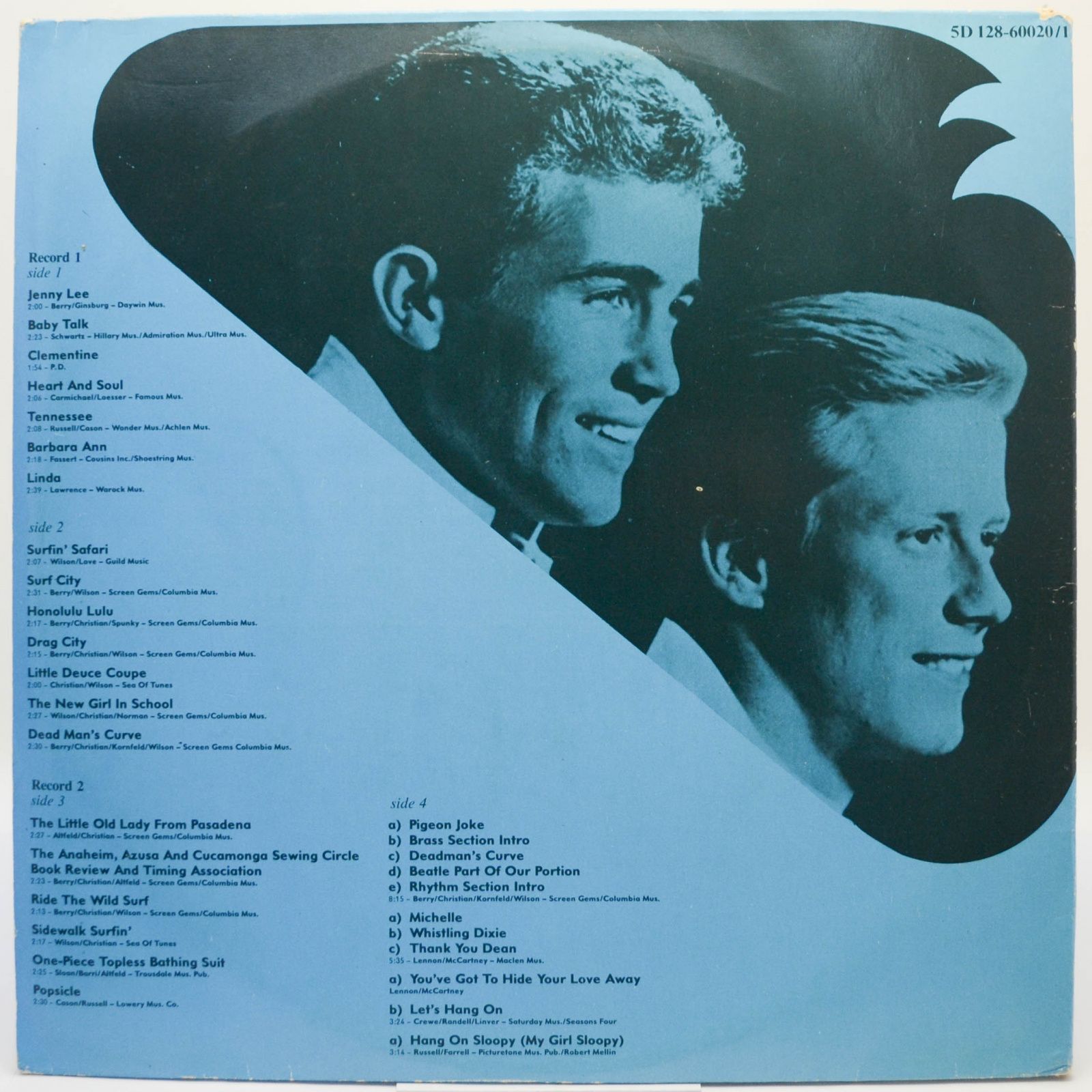 Виниловая пластинка Jan & Dean — Jan & Dean (2LP), 19??