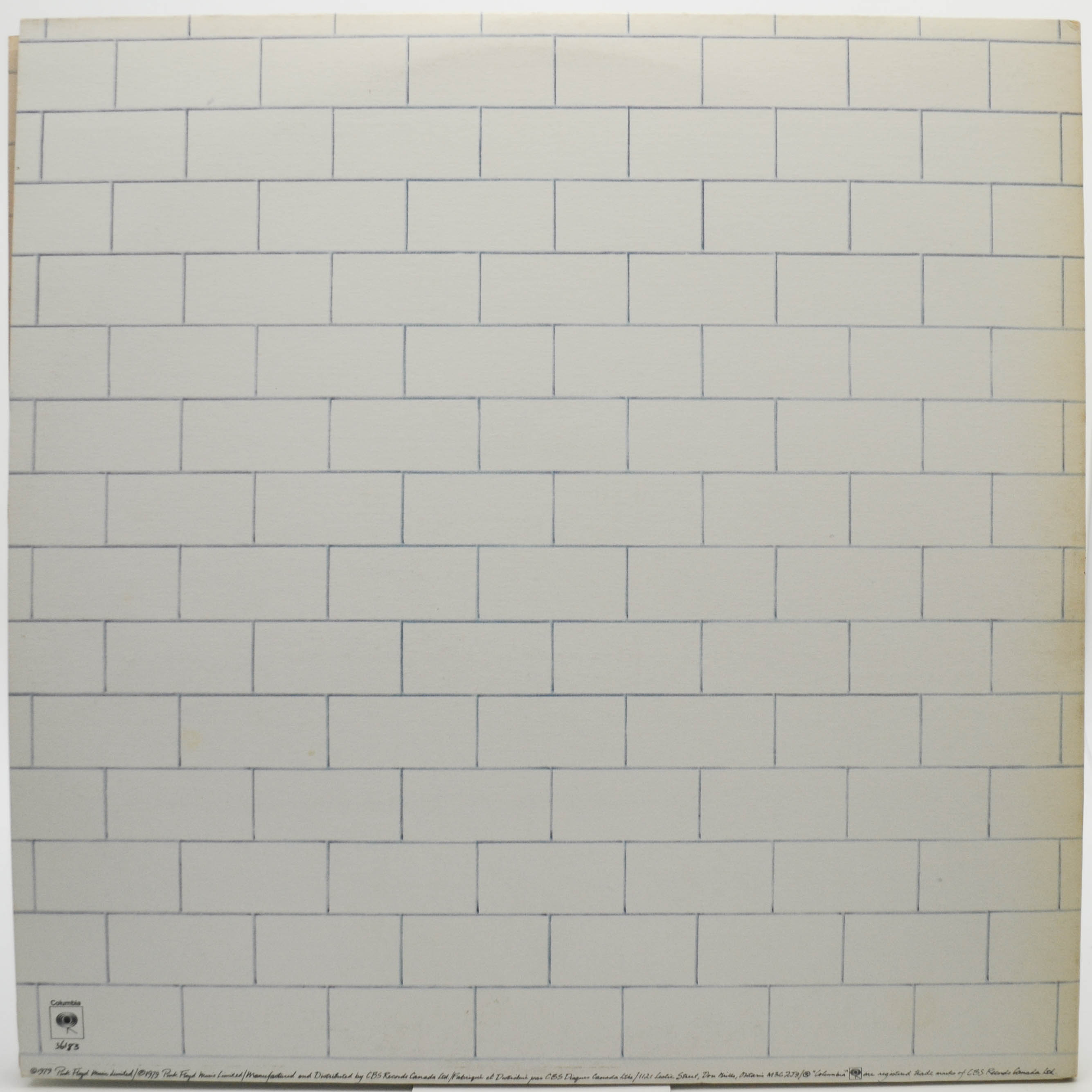 Виниловая пластинка Pink Floyd — The Wall (2LP), 1979