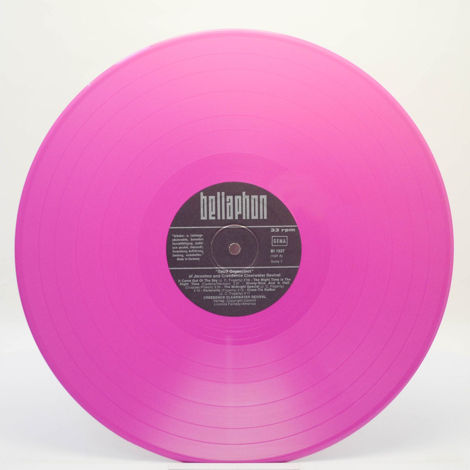 Jeronimo And Creedence Clearwater Revival — Spirit Orgaszmus, 1970