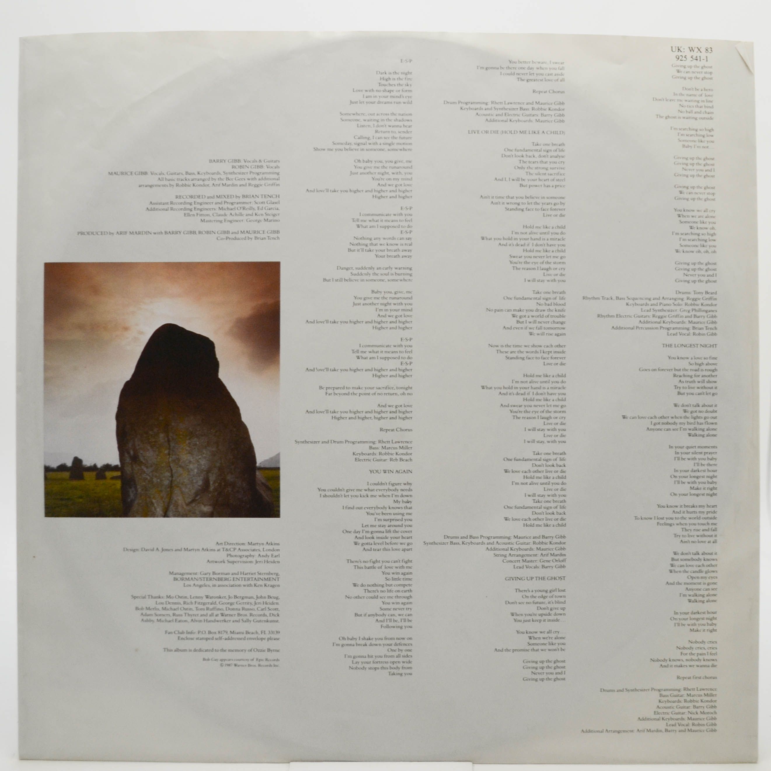 Bee Gees — E·S·P, 1987