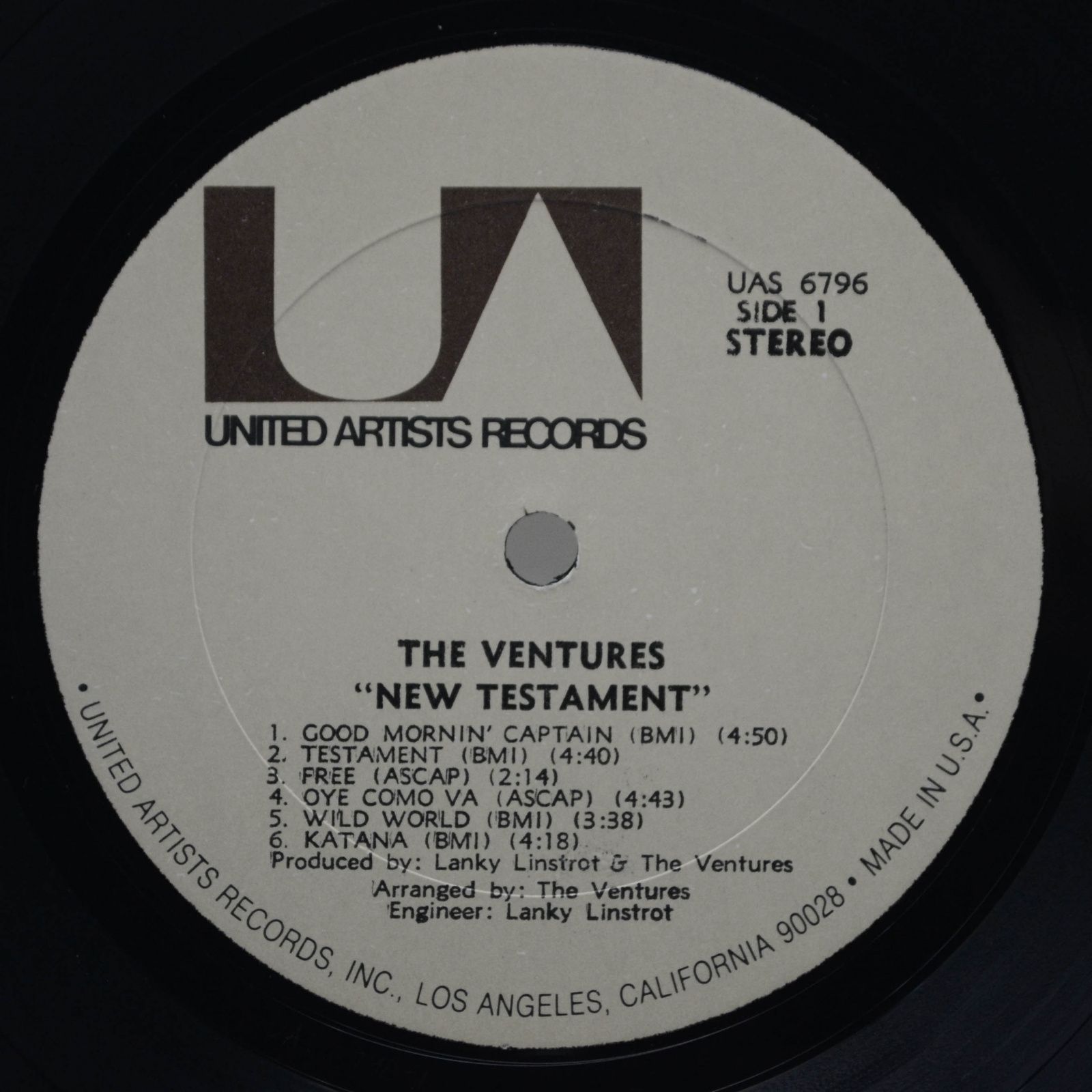 Виниловая пластинка Ventures — New Testament (USA), 1971