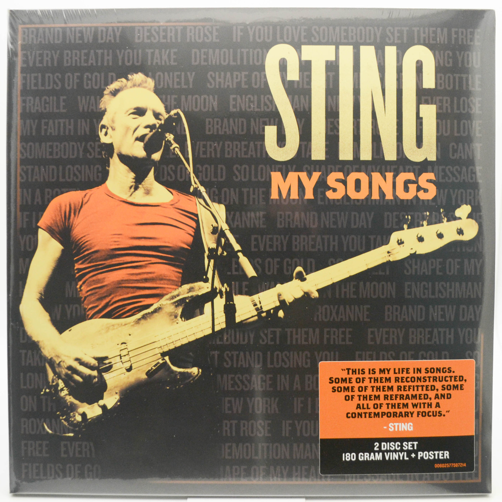 Sting — My Songs (2LP), 2019