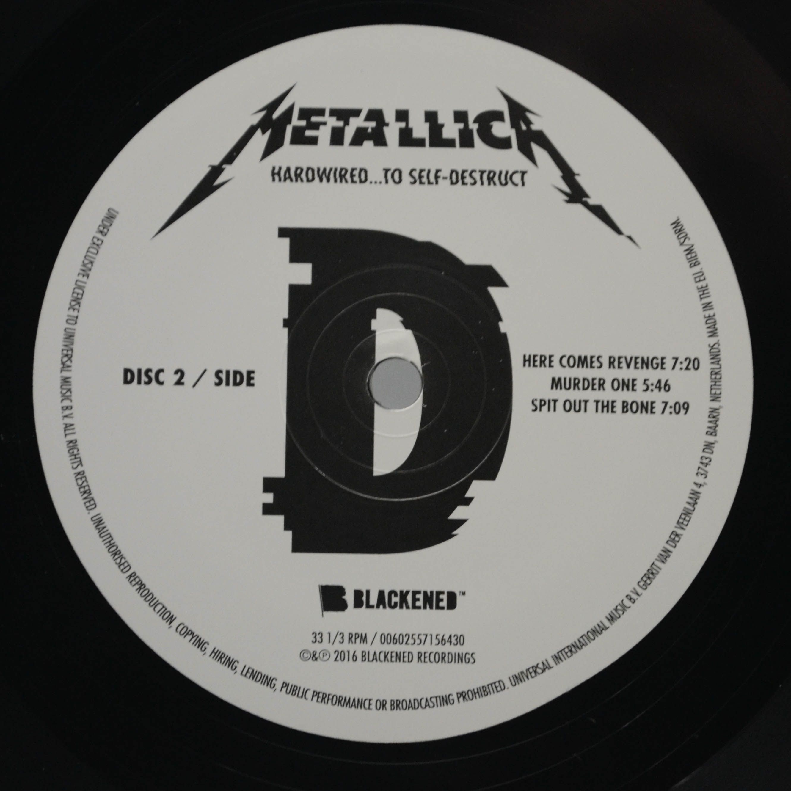Metallica — Hardwired...To Self-Destruct (2LP), 2016
