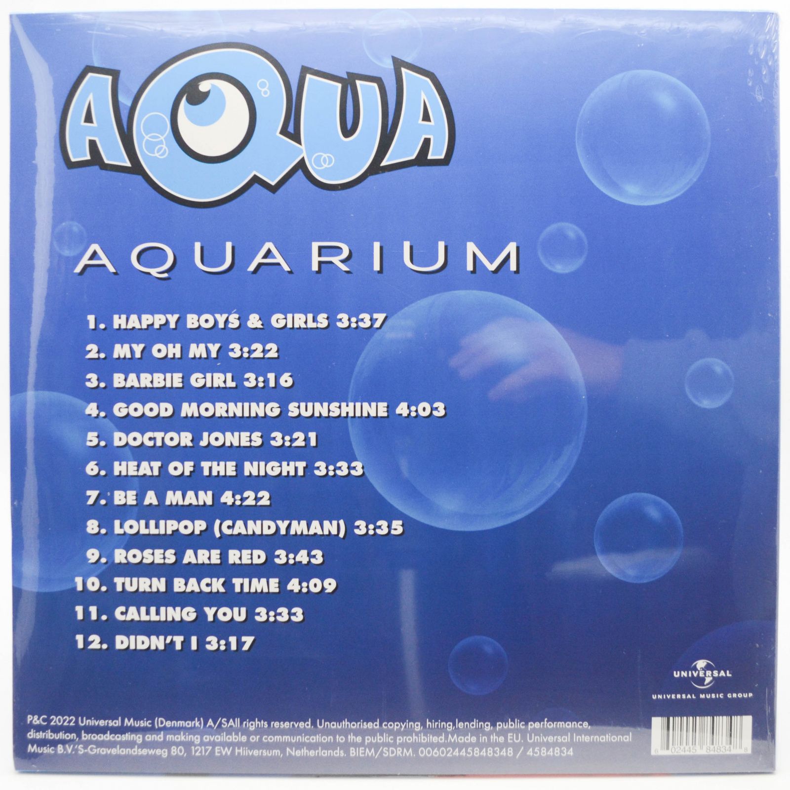 Виниловая пластинка Aqua — Aquarium, 1997