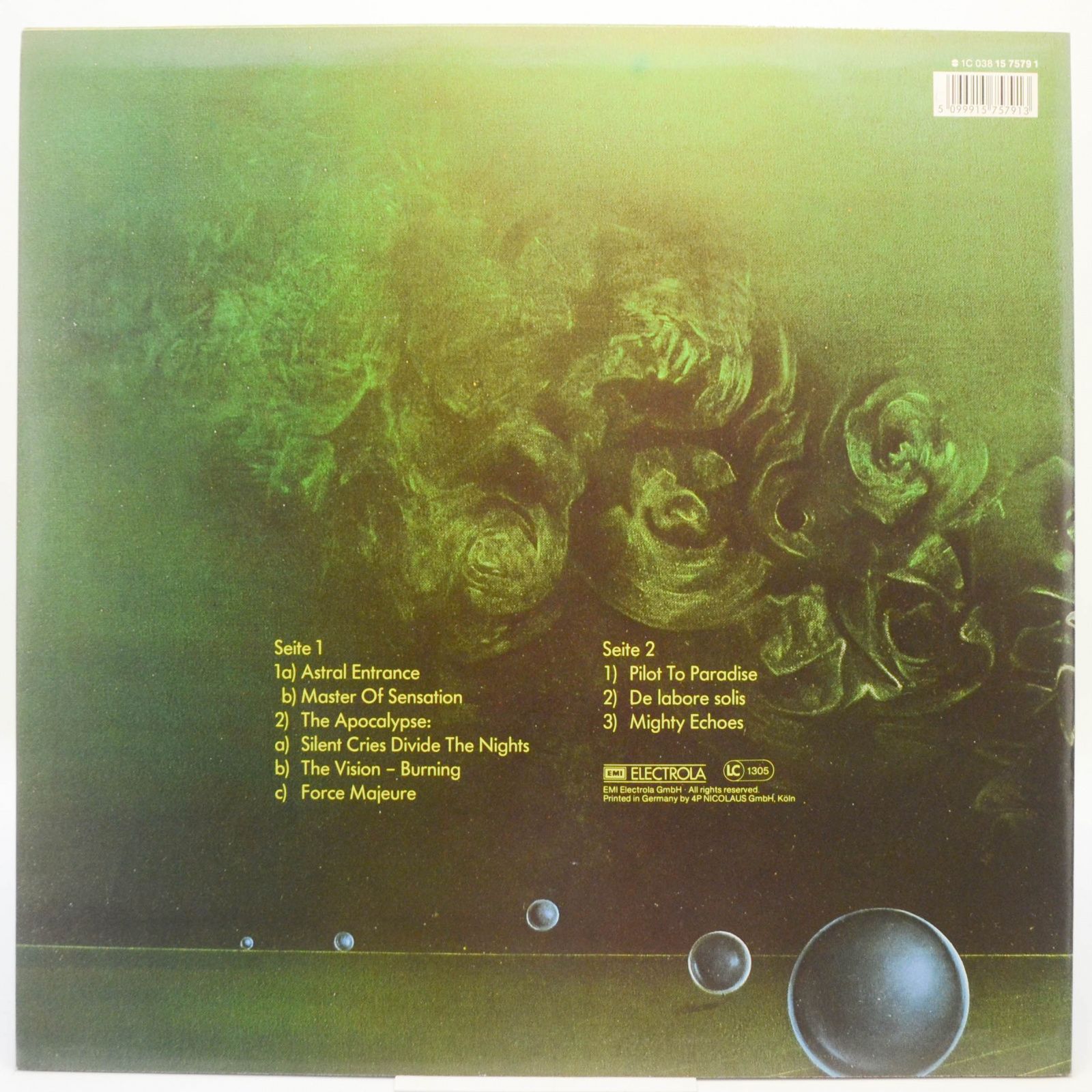 Eloy — Silent Cries And Mighty Echoes, 1984