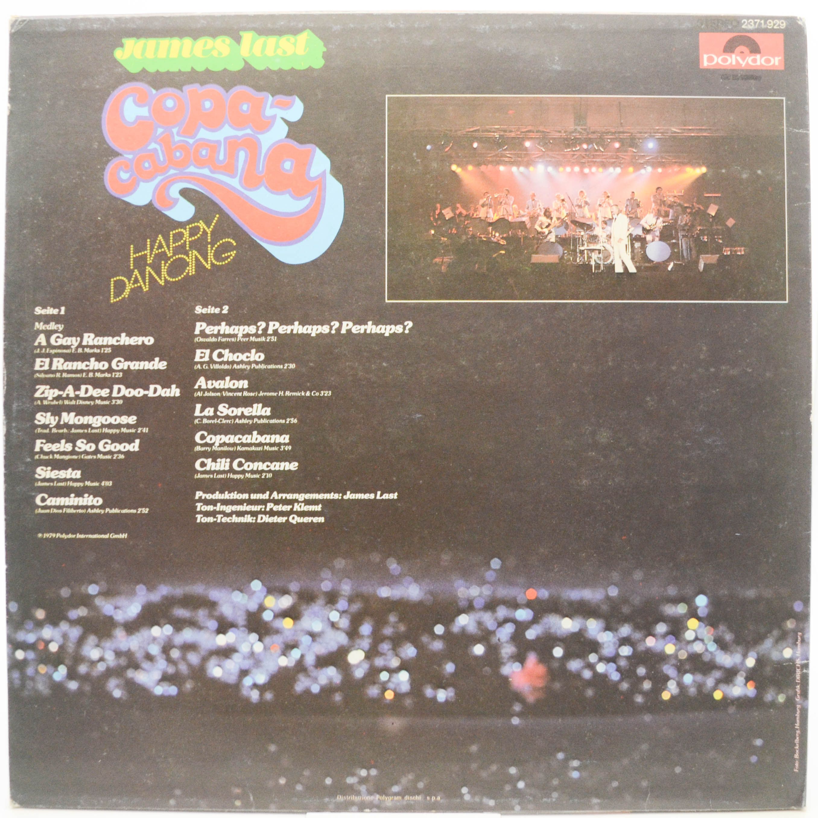 James Last — Copacabana Happy Dancing, 1979