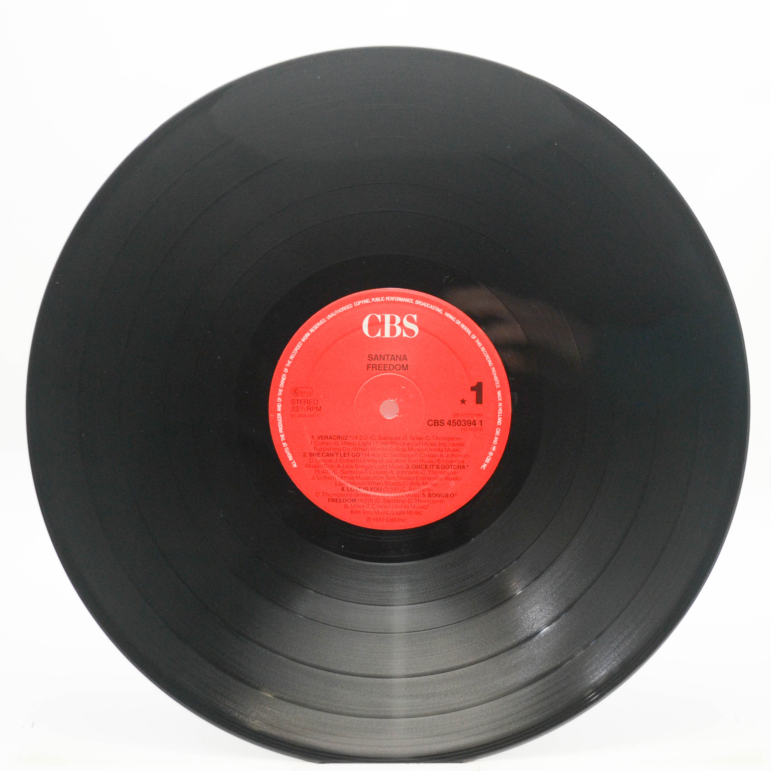 Santana — Freedom, 1987