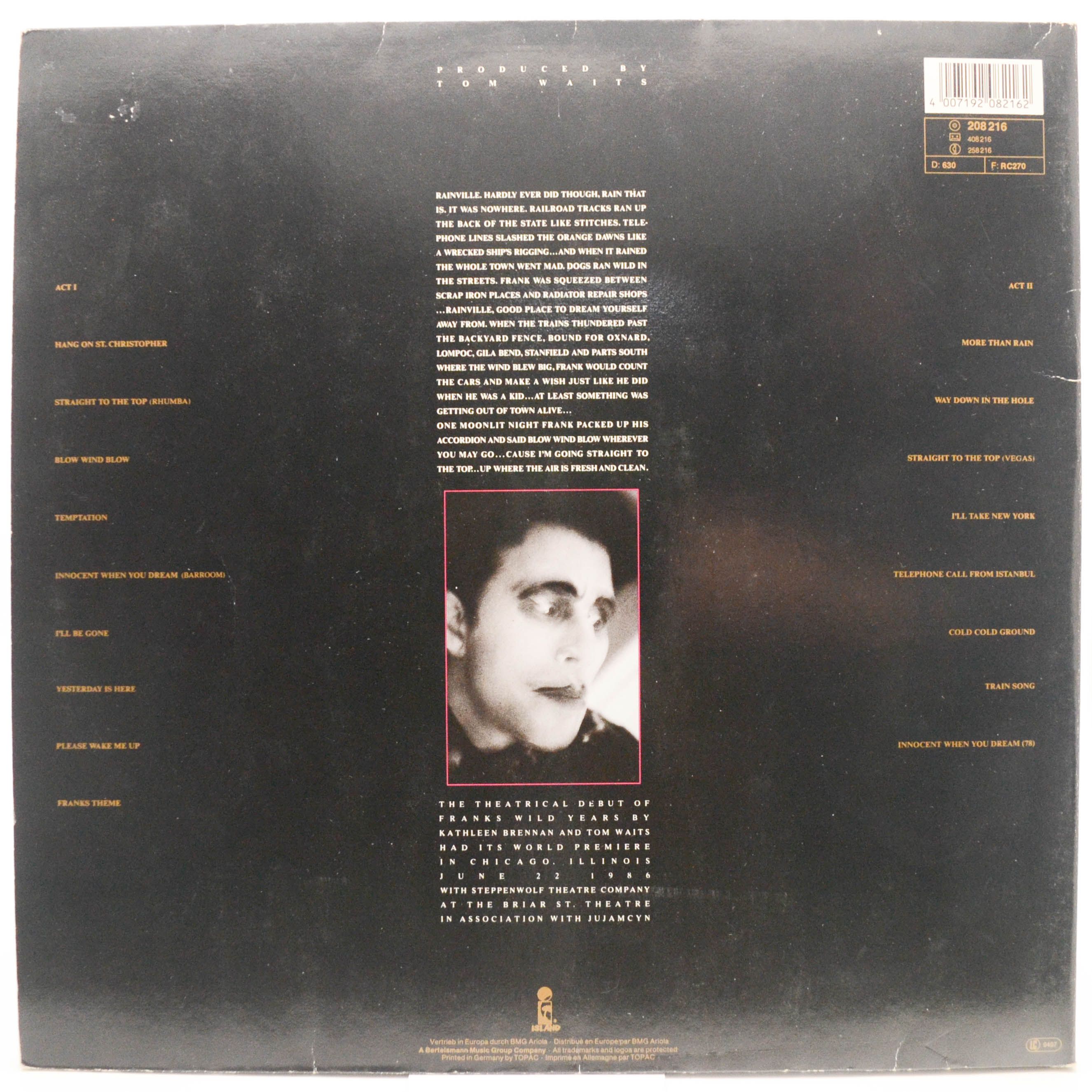 Tom Waits — Franks Wild Years, 1987