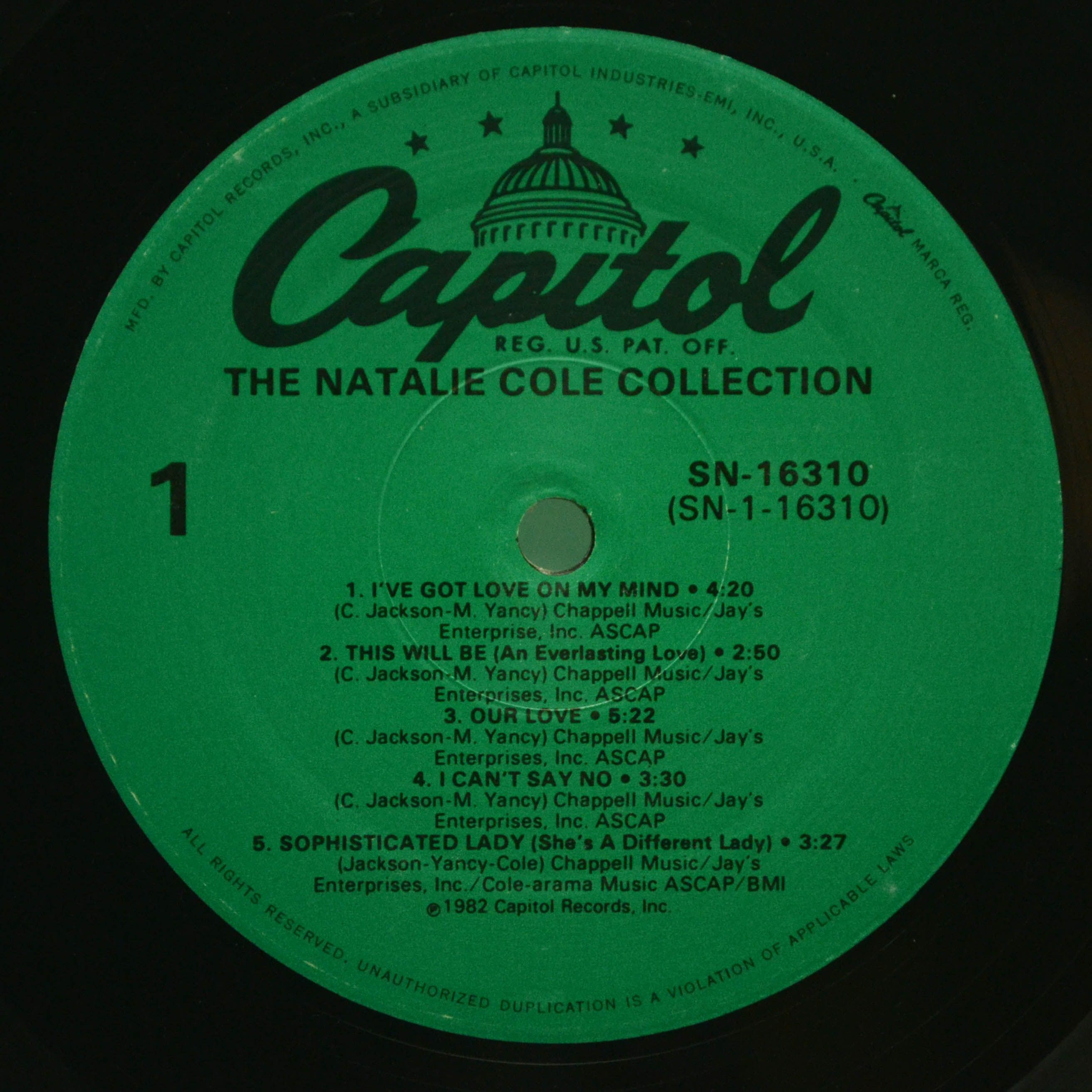 Виниловая пластинка Natalie Cole — The Natalie Cole Collection (USA), 1982