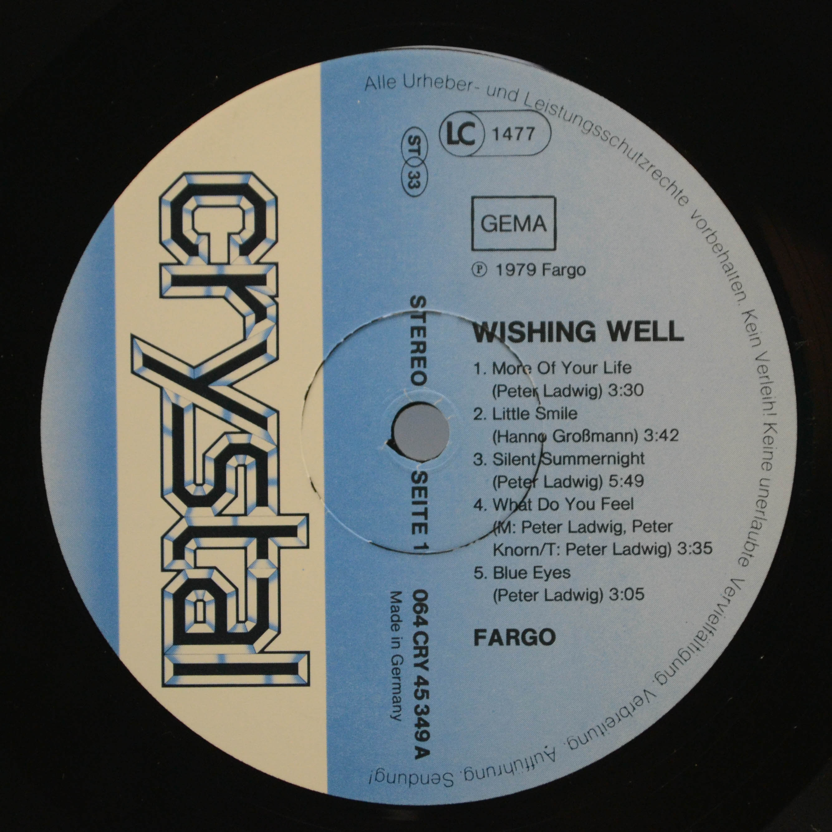 Fargo — Wishing Well, 1979