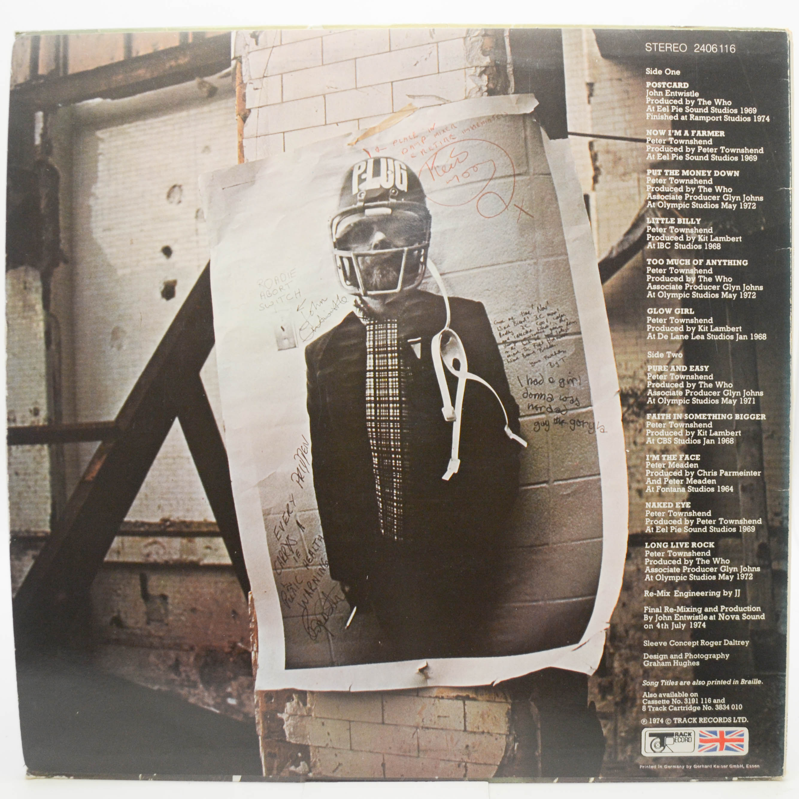 Who — Odds & Sods, 1974