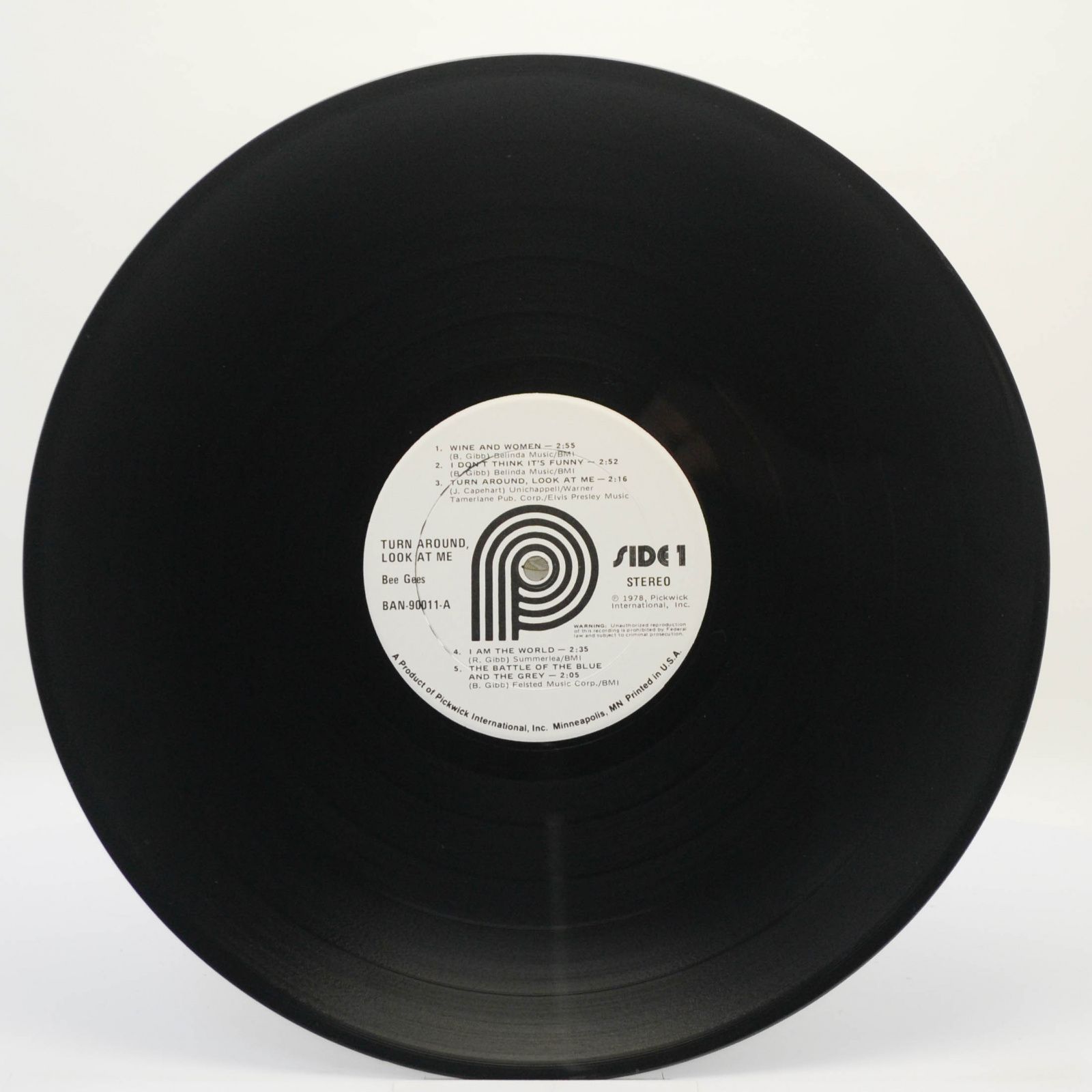 Bee Gees — Turn Around, Look At Me, 1978