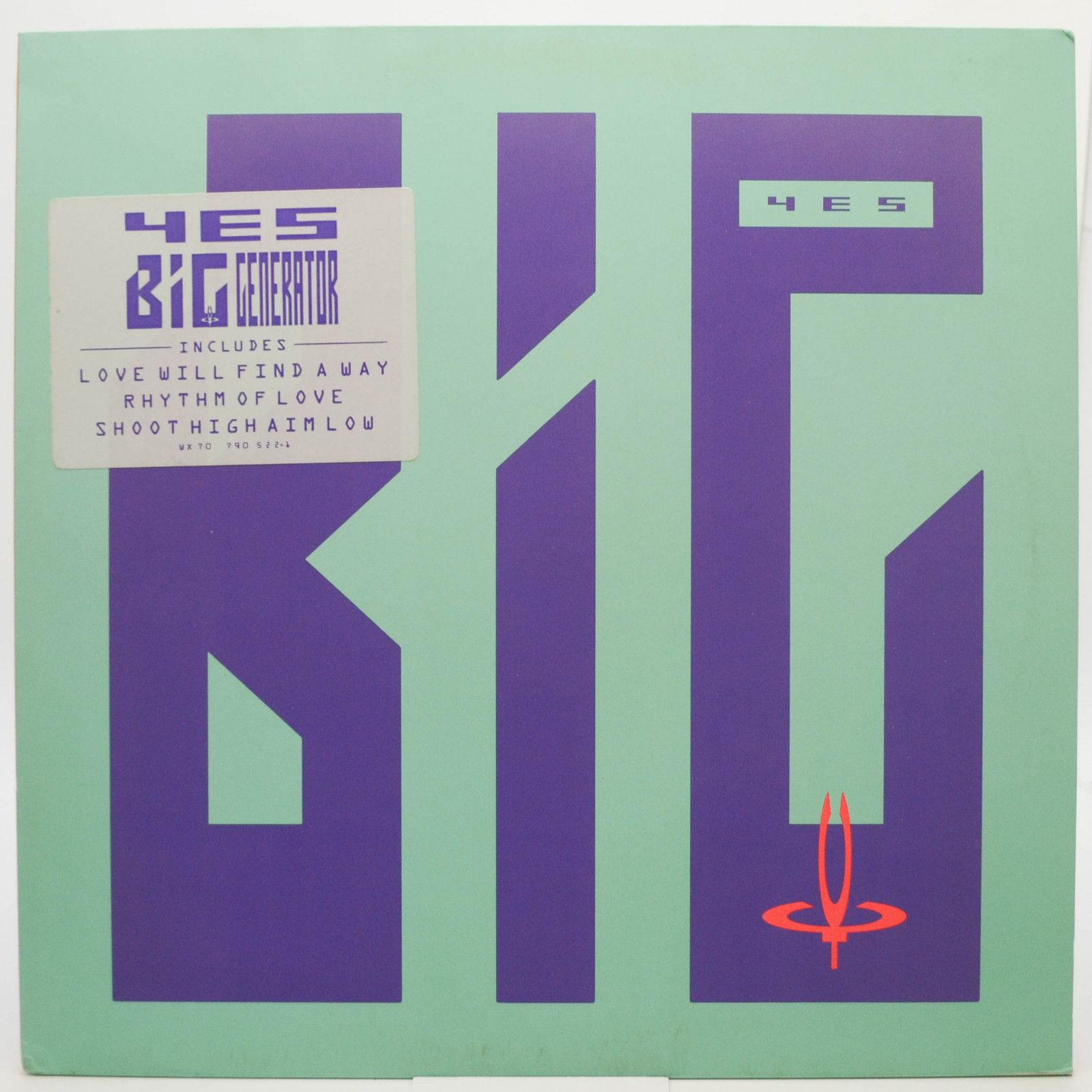 Виниловая пластинка Yes — Big Generator, 1987
