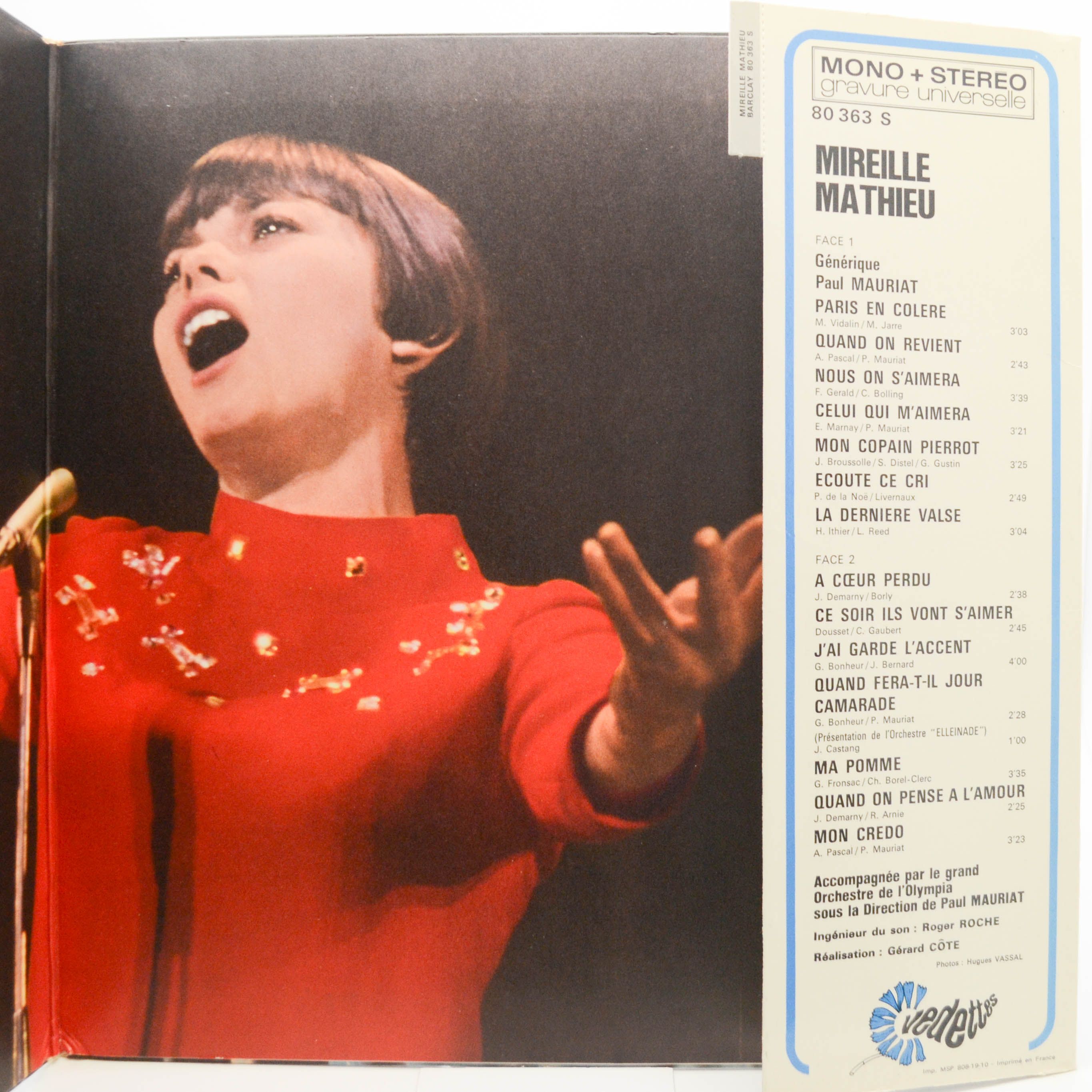 Mireille Mathieu — En Direct De L'Olympia, 1968
