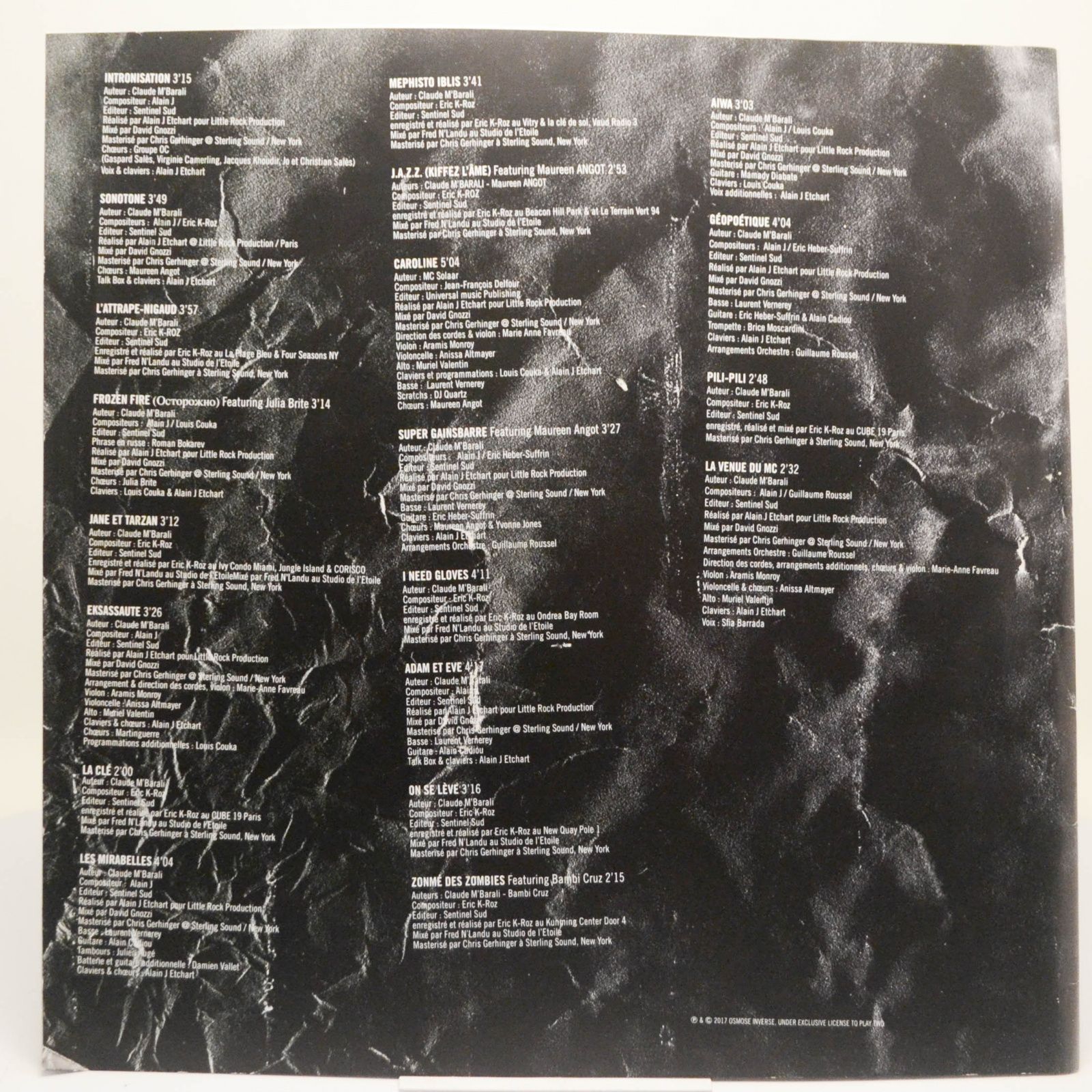 MC Solaar — Géopoétique, 2017